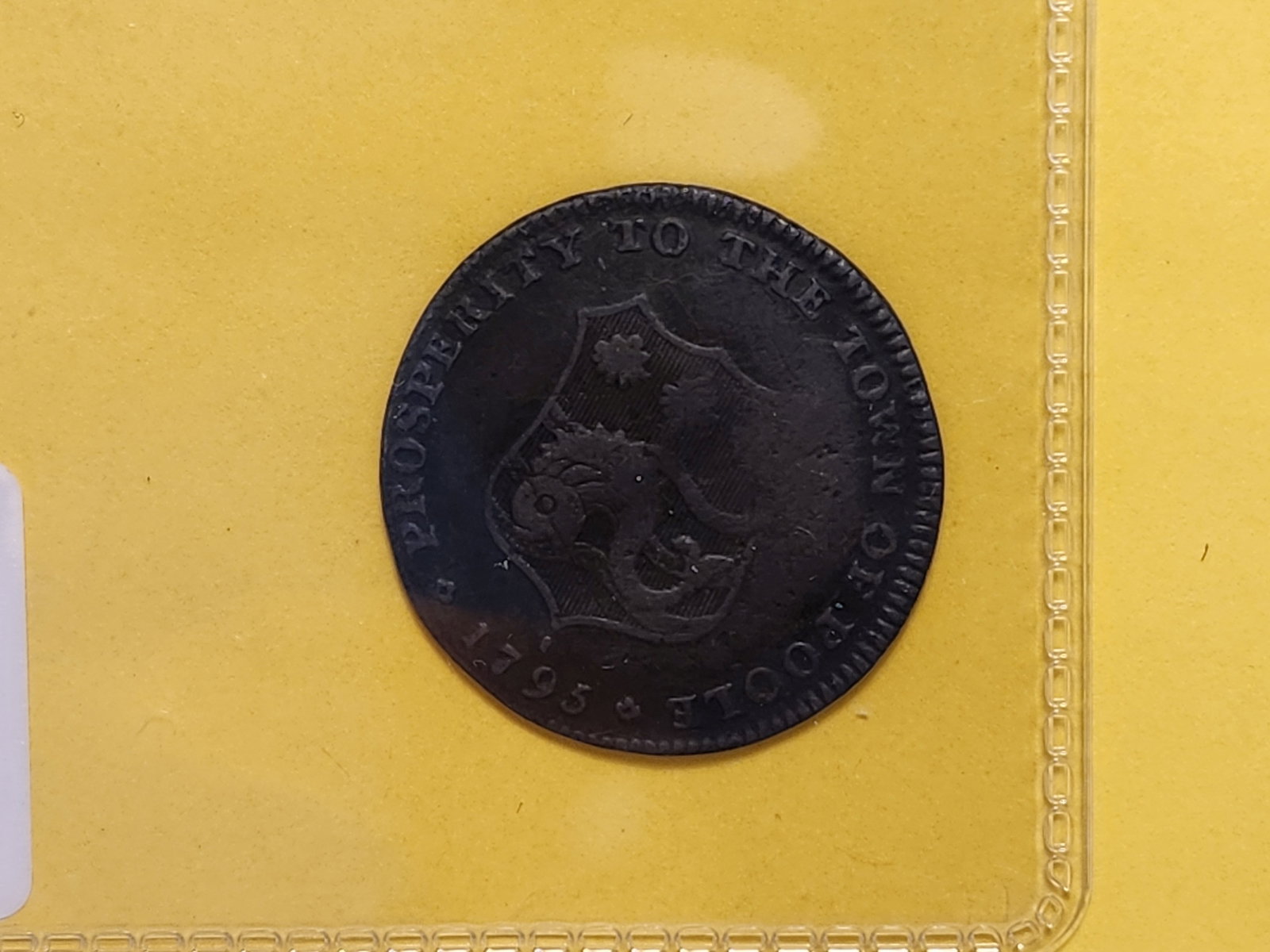 1795 Great Britain Conder Halfpenny Token - 4