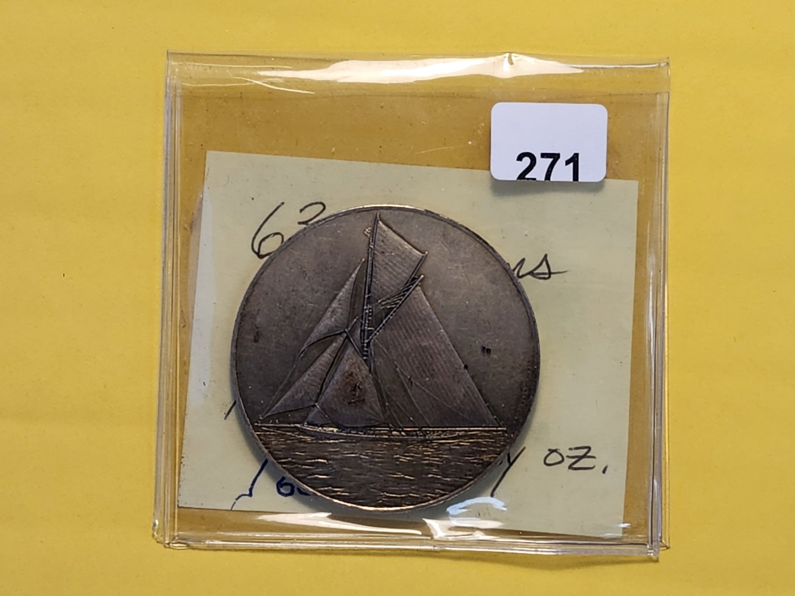 French Commemorative Silver Medal - 2