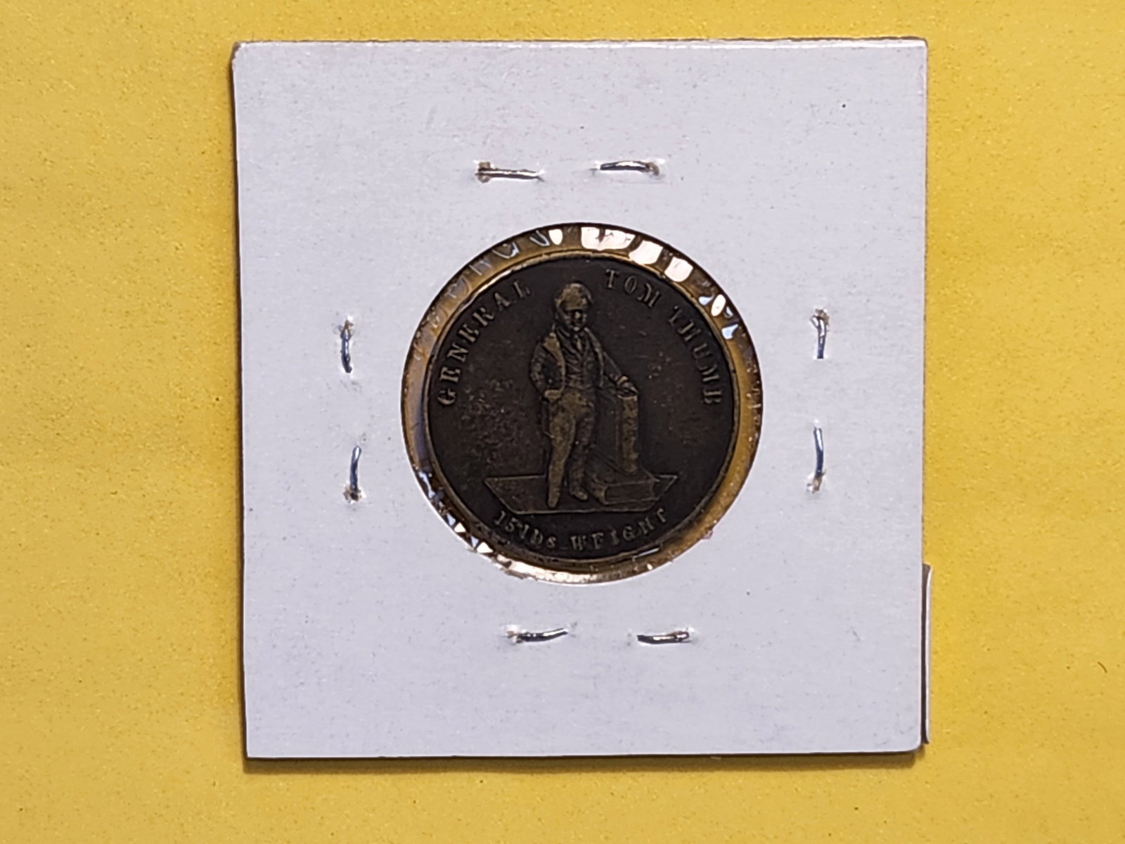1852 P.T. Barnum - Tom Thumb Token - 2