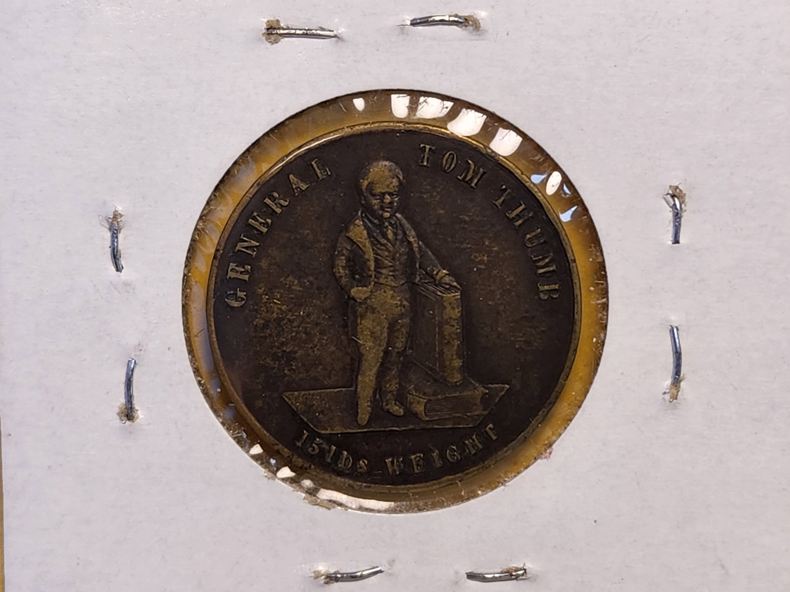 1852 P.T. Barnum - Tom Thumb Token - 3