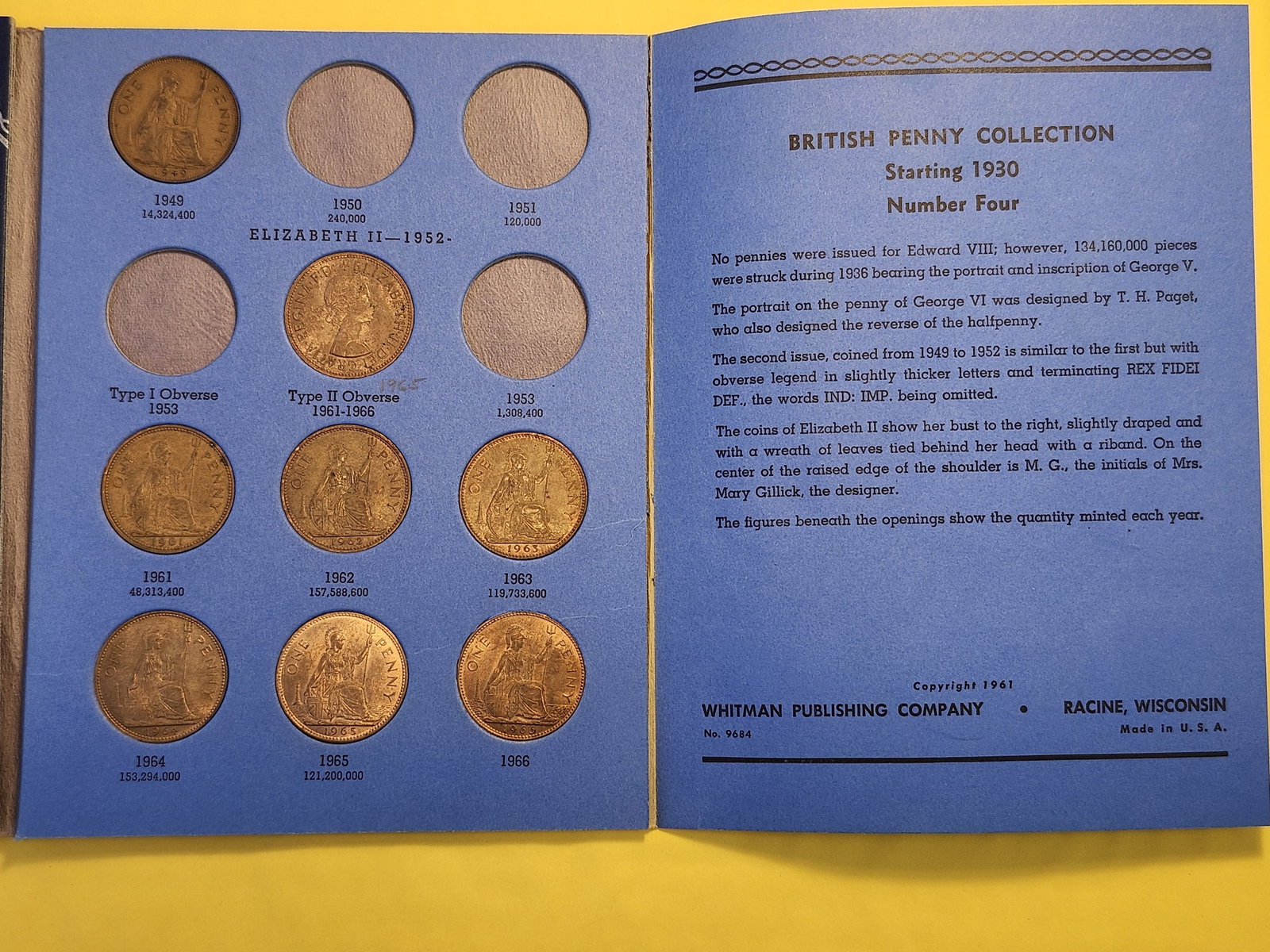 Five Great Britain Whitman Albums - 5