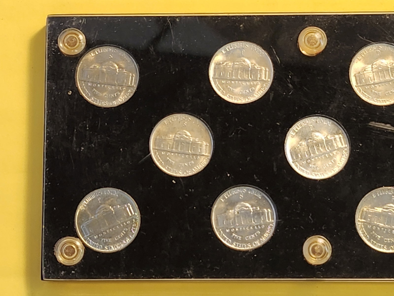 Set of Jefferson Wartime Silver Nickels - 5