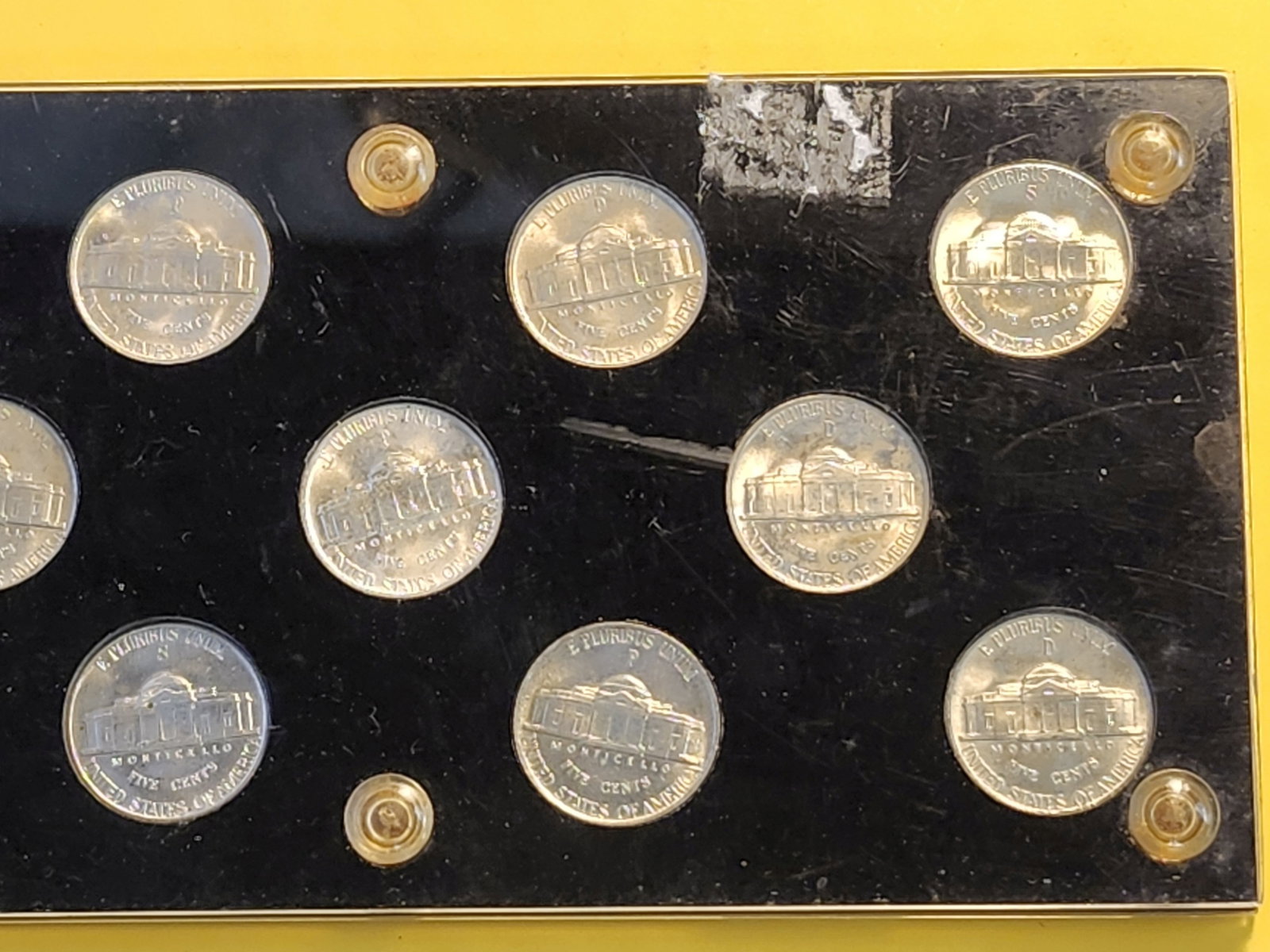 Set of Jefferson Wartime Silver Nickels - 6