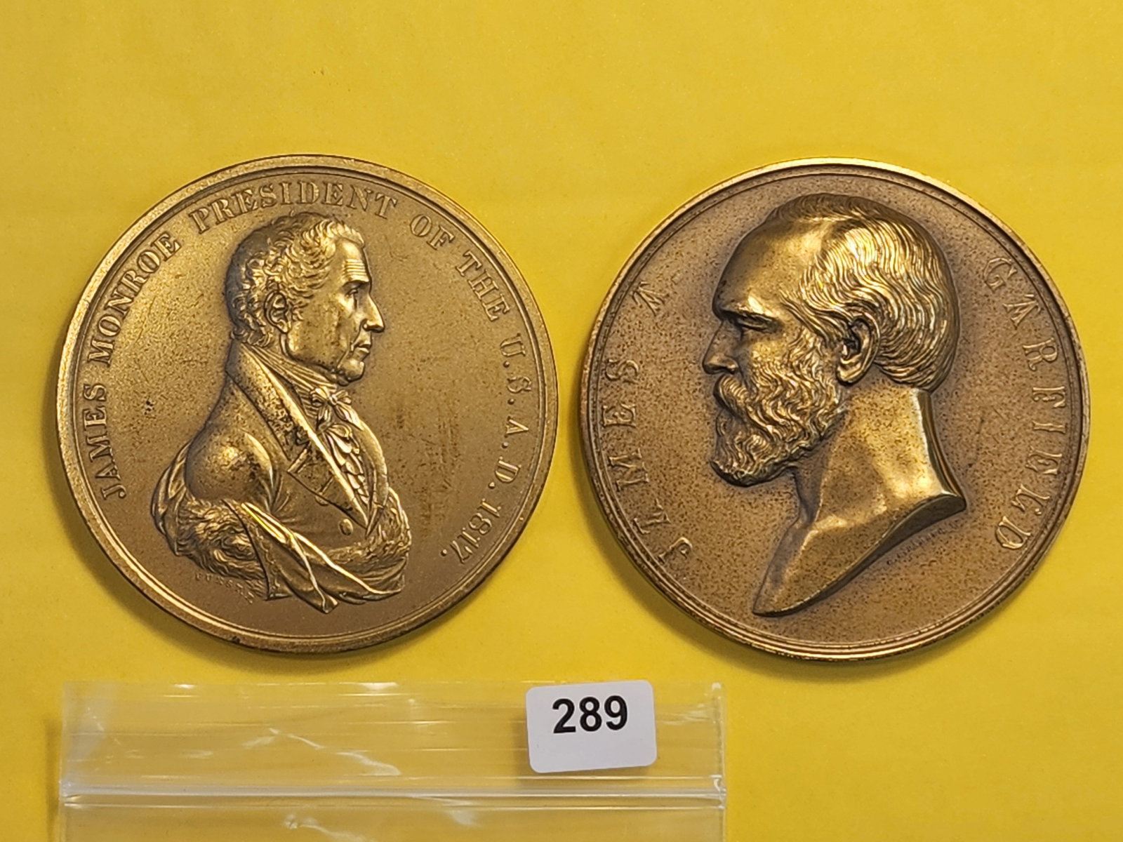 Two Bronze Presidential Medals (1 of 6)