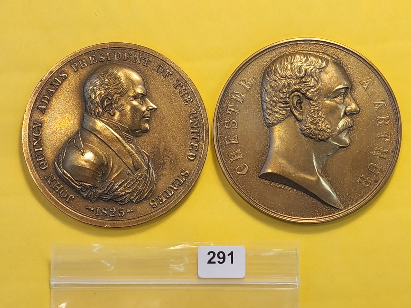 Two Bronze Presidential Medals (1 of 6)