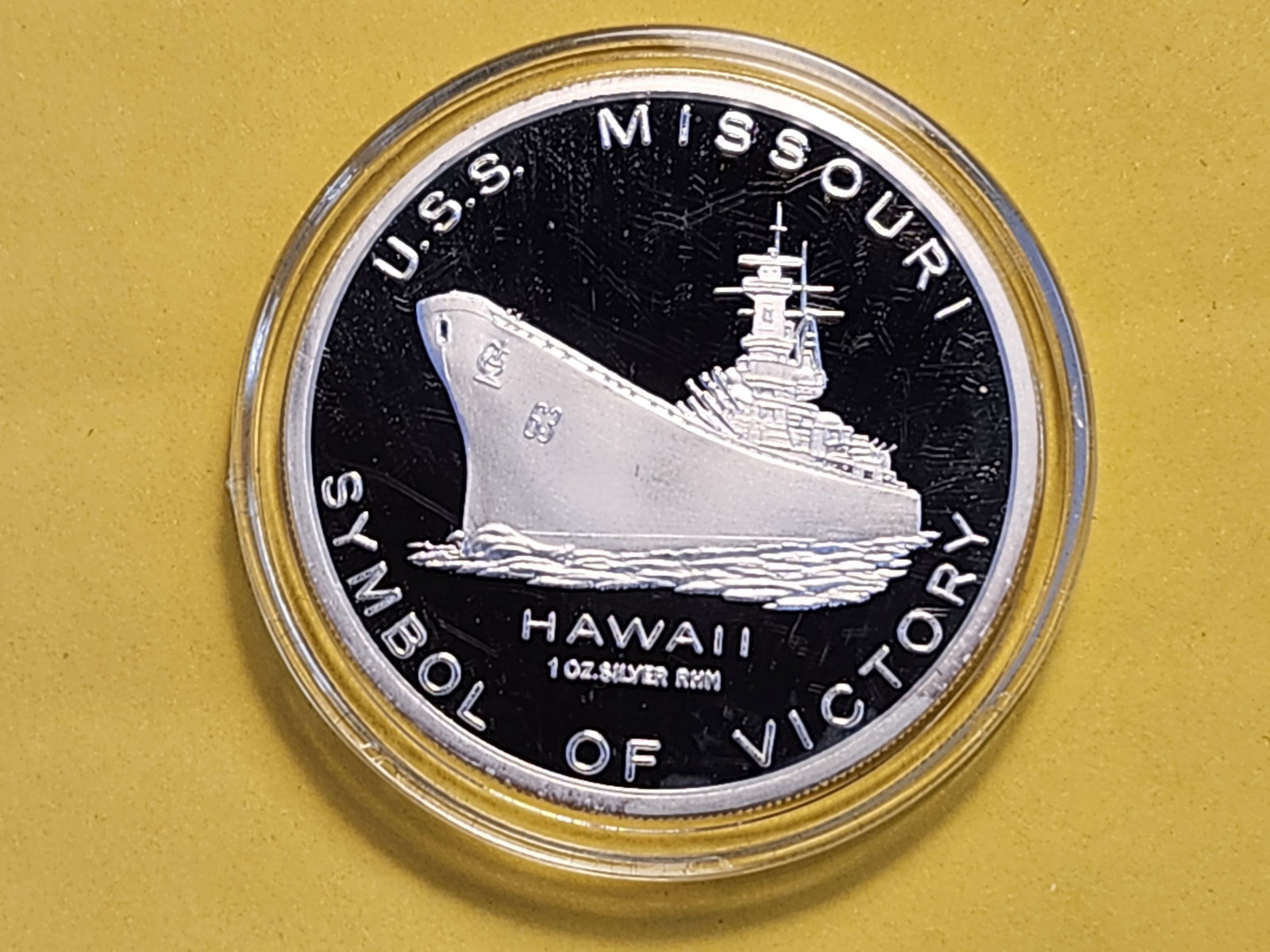 One Troy Ounce .999 Fine Silver Proof Art Round (1 of 4)
