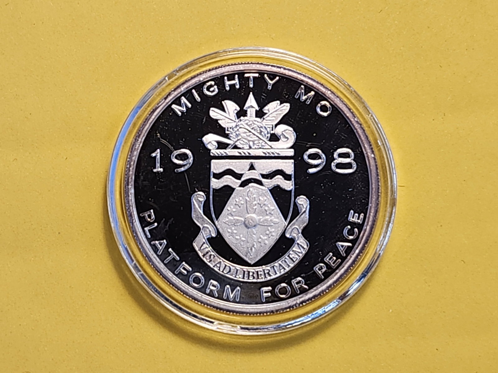 One Troy Ounce .999 Fine Silver Proof Art Round - 4