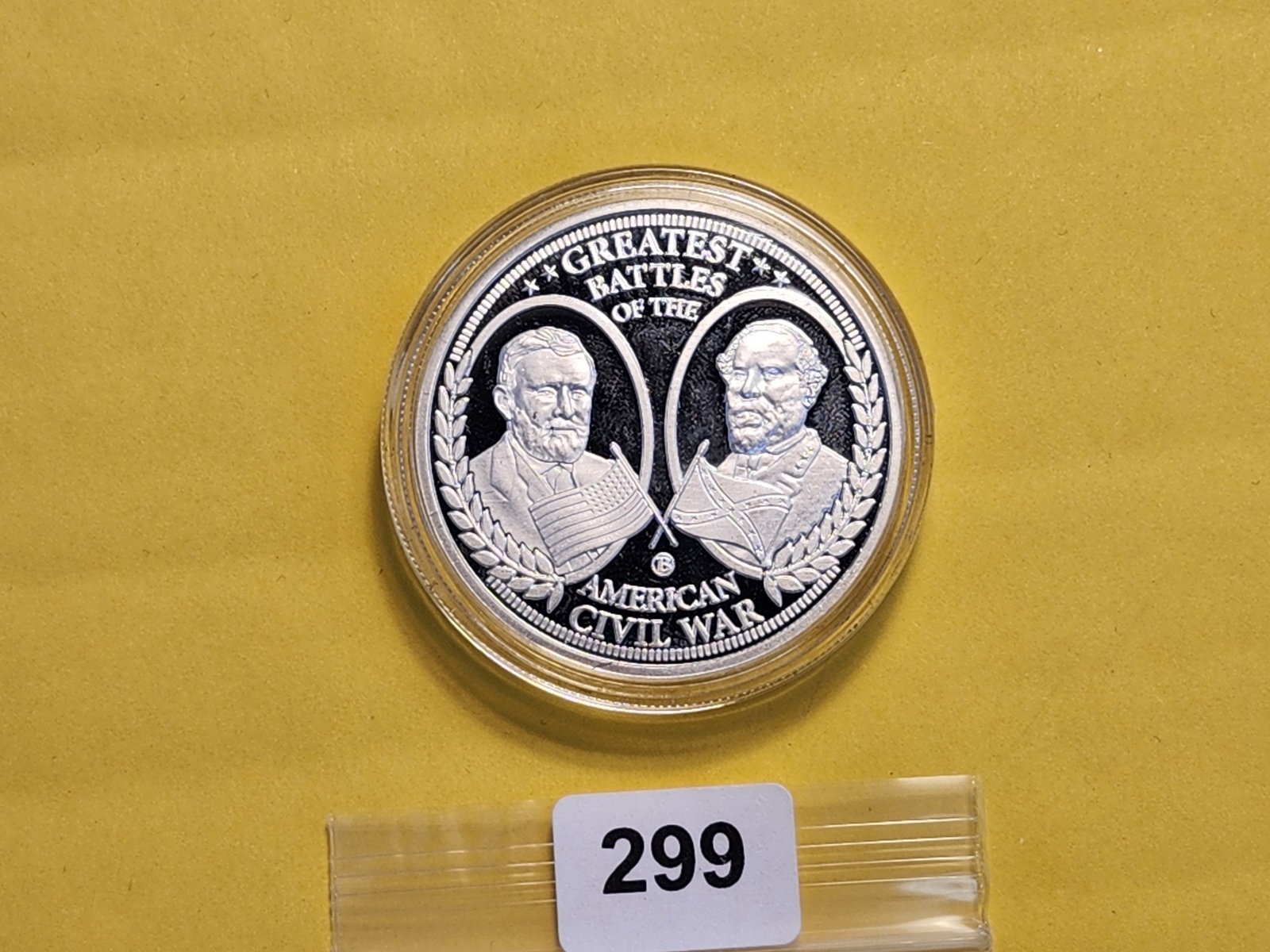 One Troy Ounce .999 Fine Silver Proof Art Round - 2