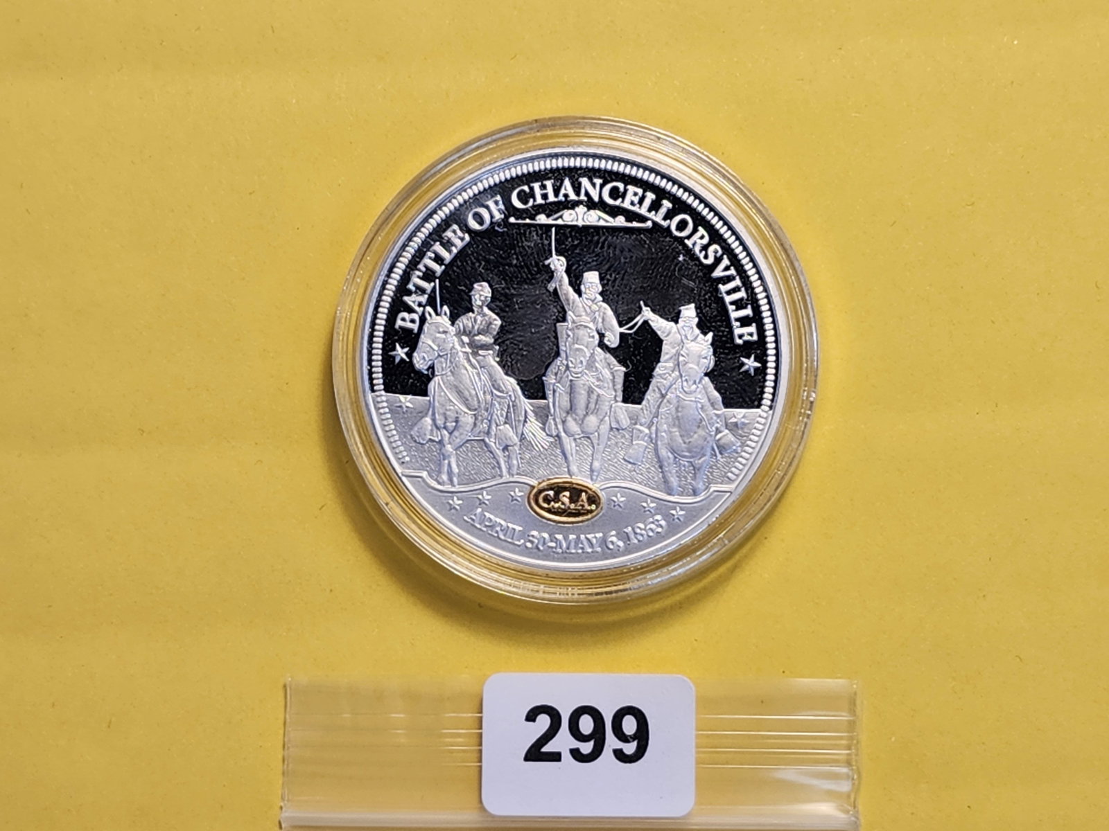 One Troy Ounce .999 Fine Silver Proof Art Round - 3
