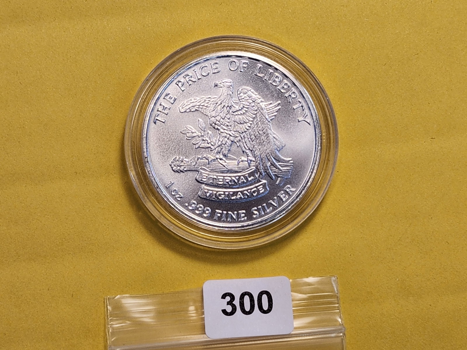 One Troy Ounce .999 Fine Silver Art Round - 3