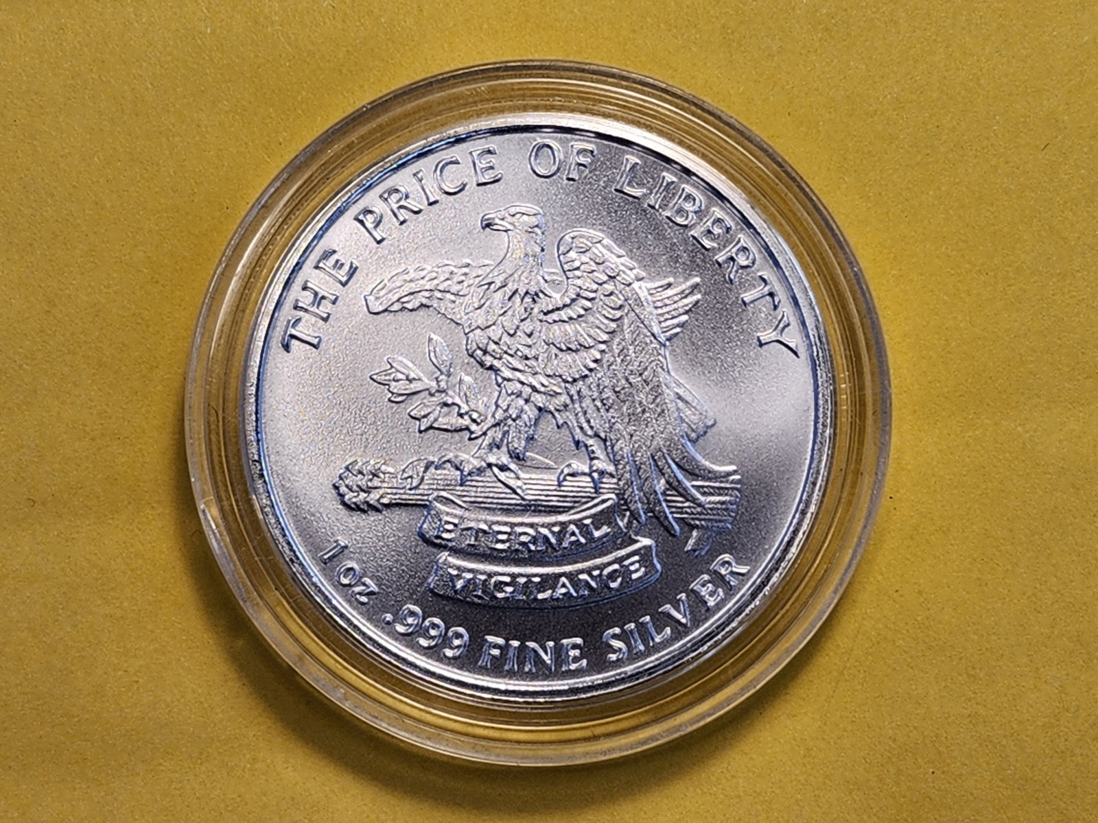 One Troy Ounce .999 Fine Silver Art Round - 4