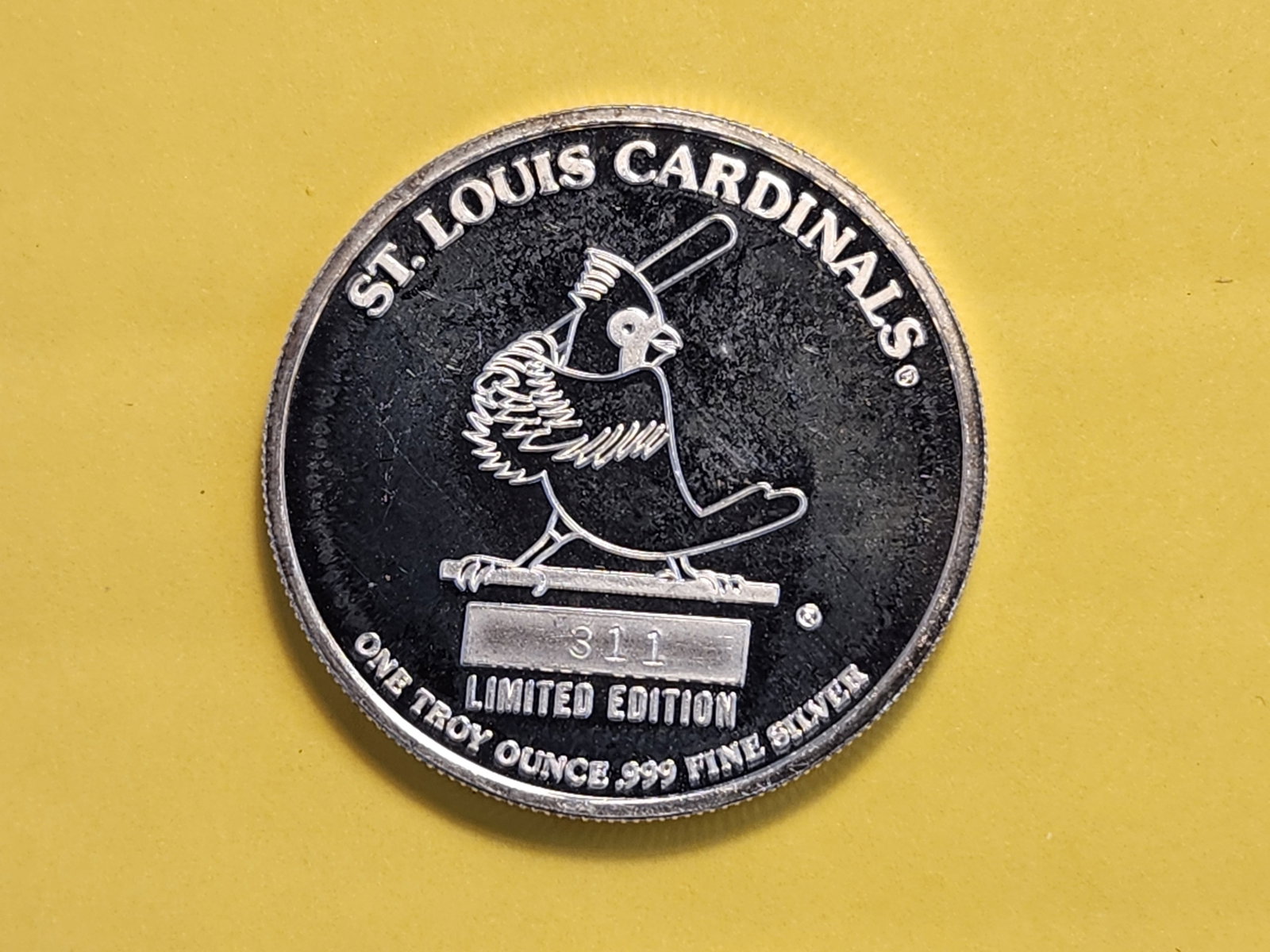 One Troy Ounce .999 Fine Silver Proof Art Round - 4