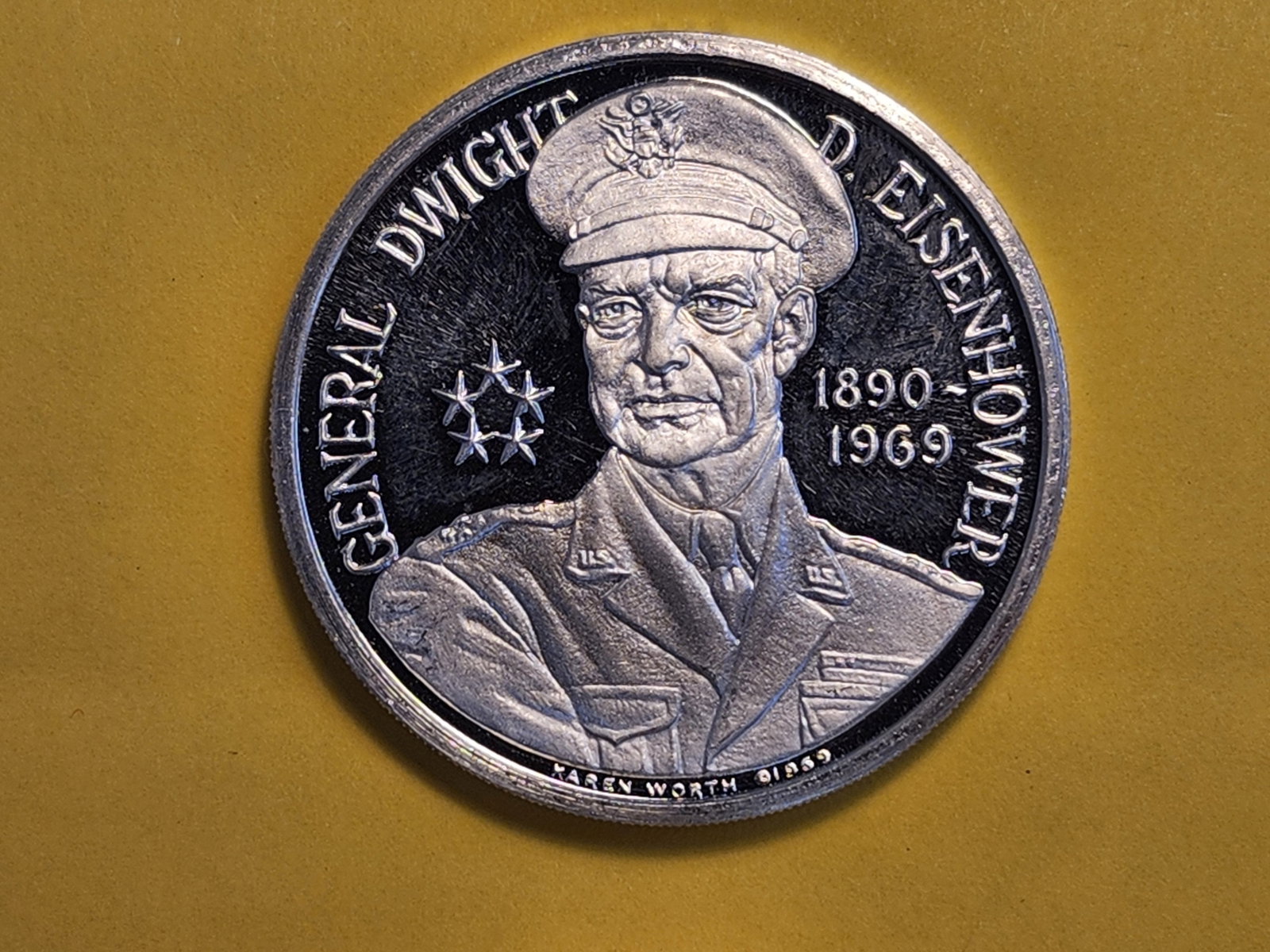 One Troy Ounce .999 Fine Silver Proof Art Round (1 of 4)