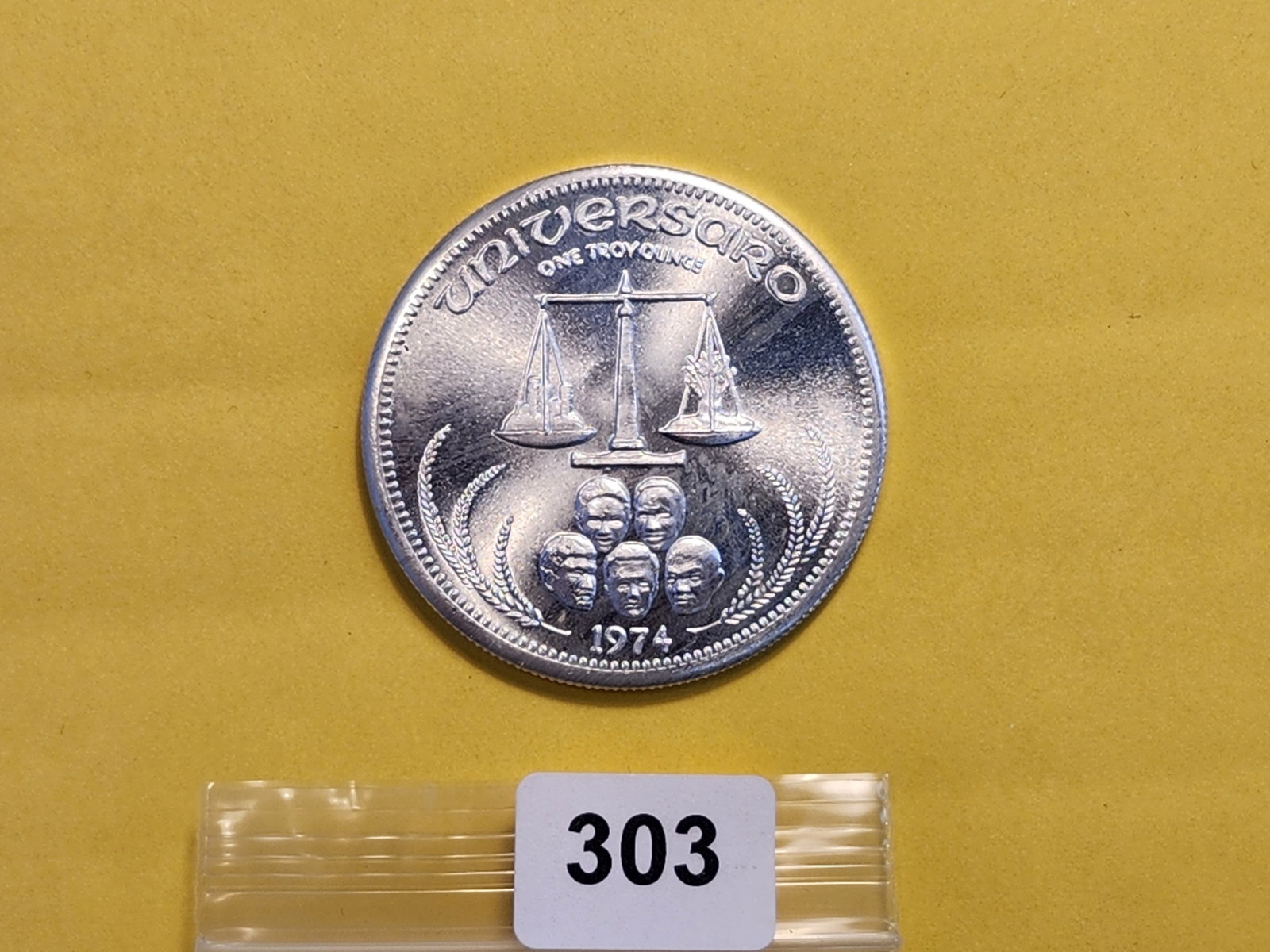 One Troy Ounce .999 Fine Silver Round - 2