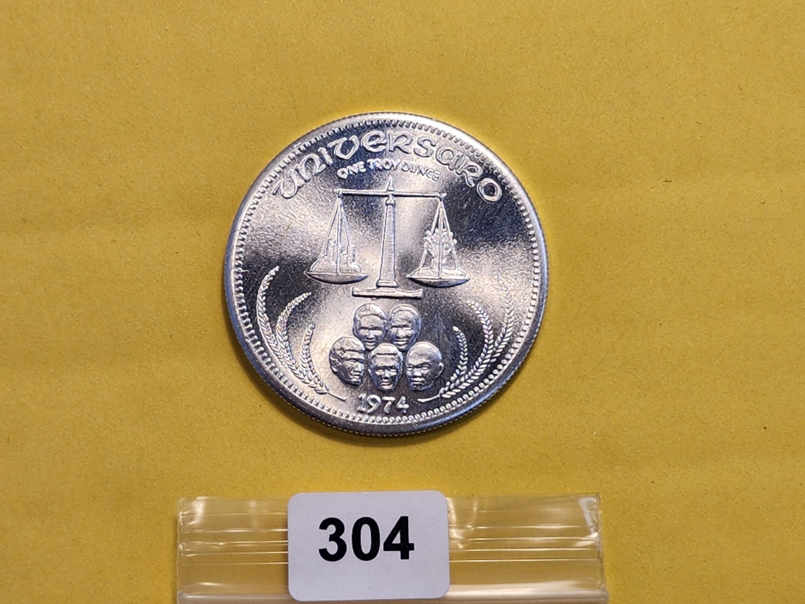 One Troy Ounce .999 Fine Silver Round - 2