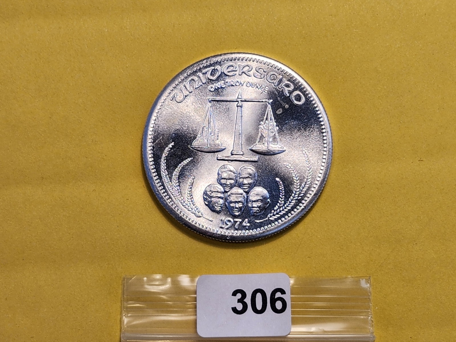 One Troy Ounce .999 Fine Silver Round - 2