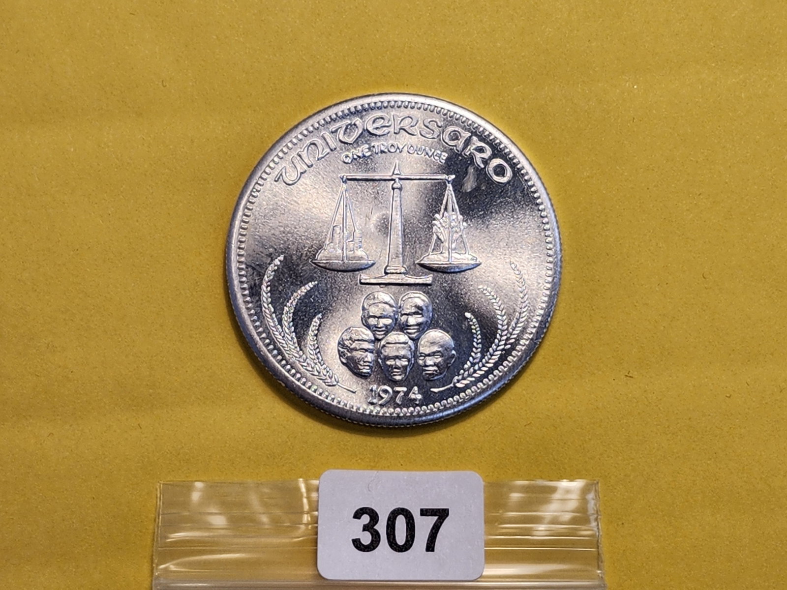 One Troy Ounce .999 Fine Silver Round - 2
