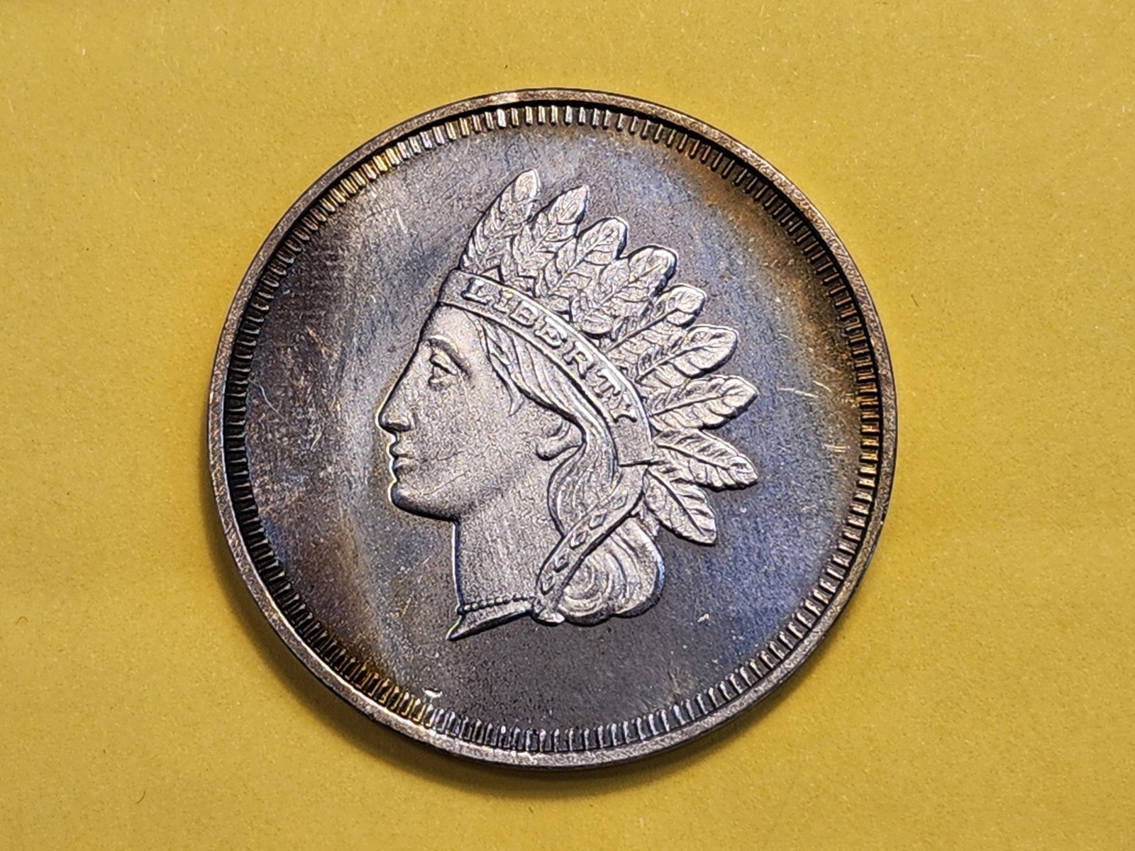 One Troy Ounce .999 Fine Silver Proof Art Round (1 of 4)