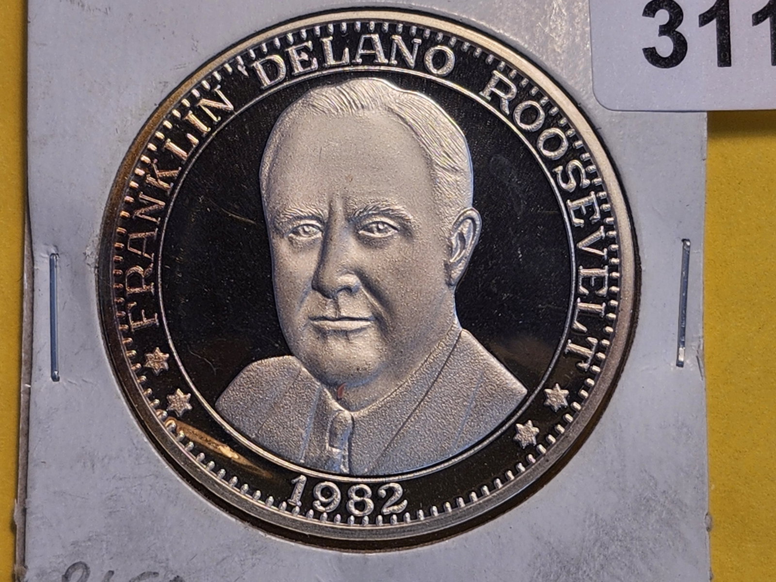 One Troy Ounce .999 Fine Silver Proof Art Round (1 of 4)