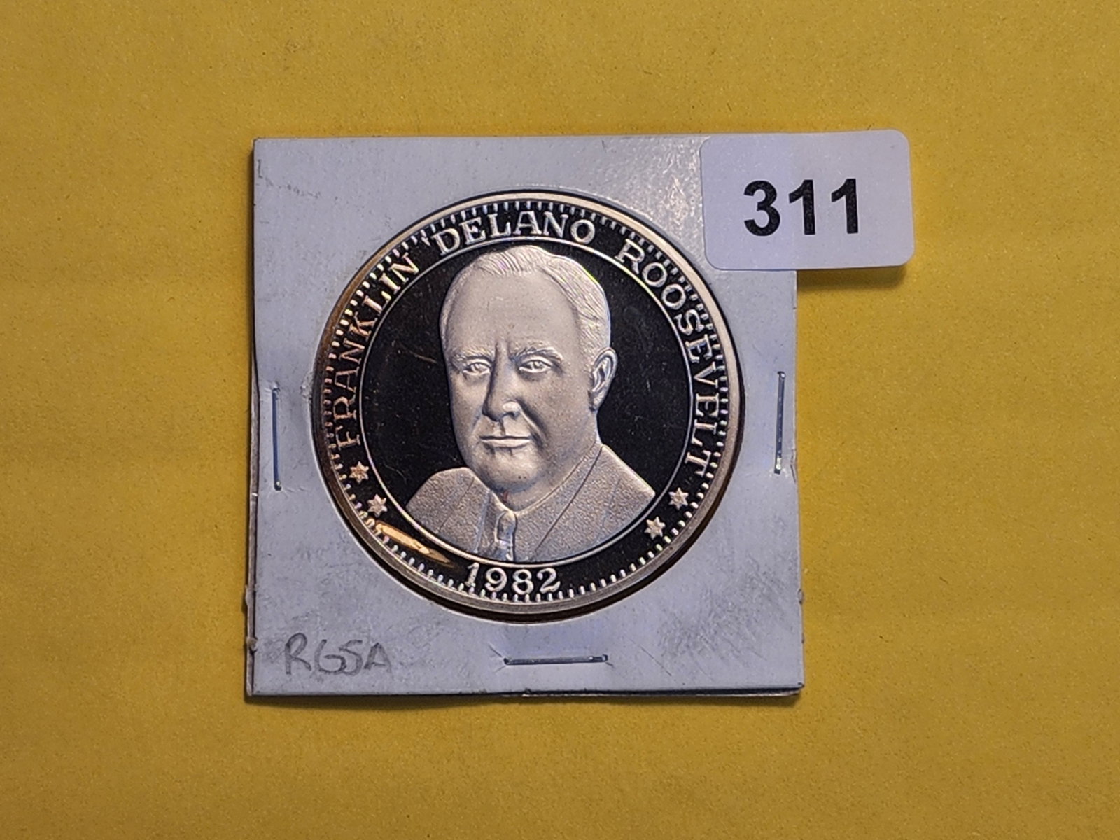 One Troy Ounce .999 Fine Silver Proof Art Round - 2