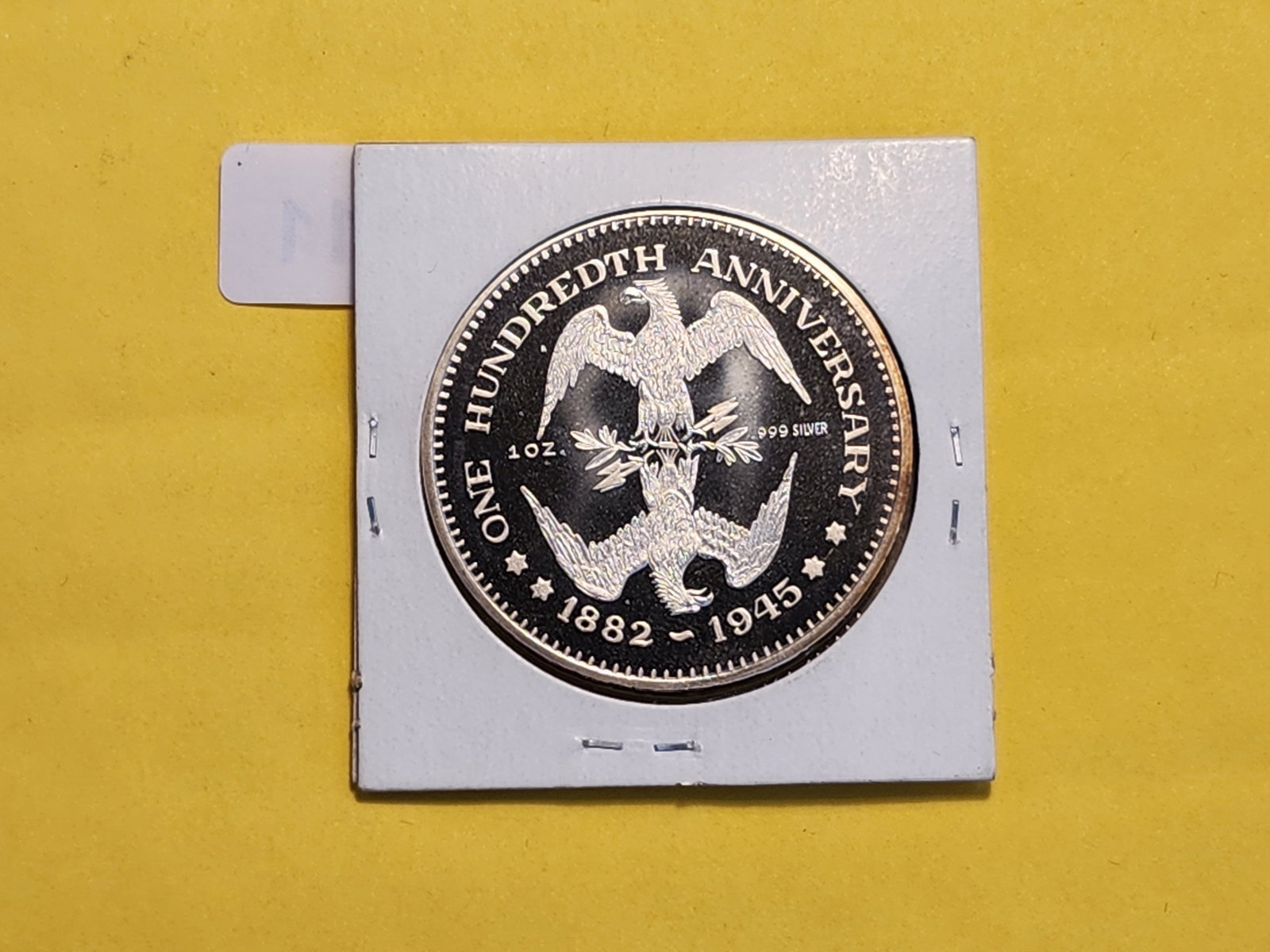 One Troy Ounce .999 Fine Silver Proof Art Round - 3