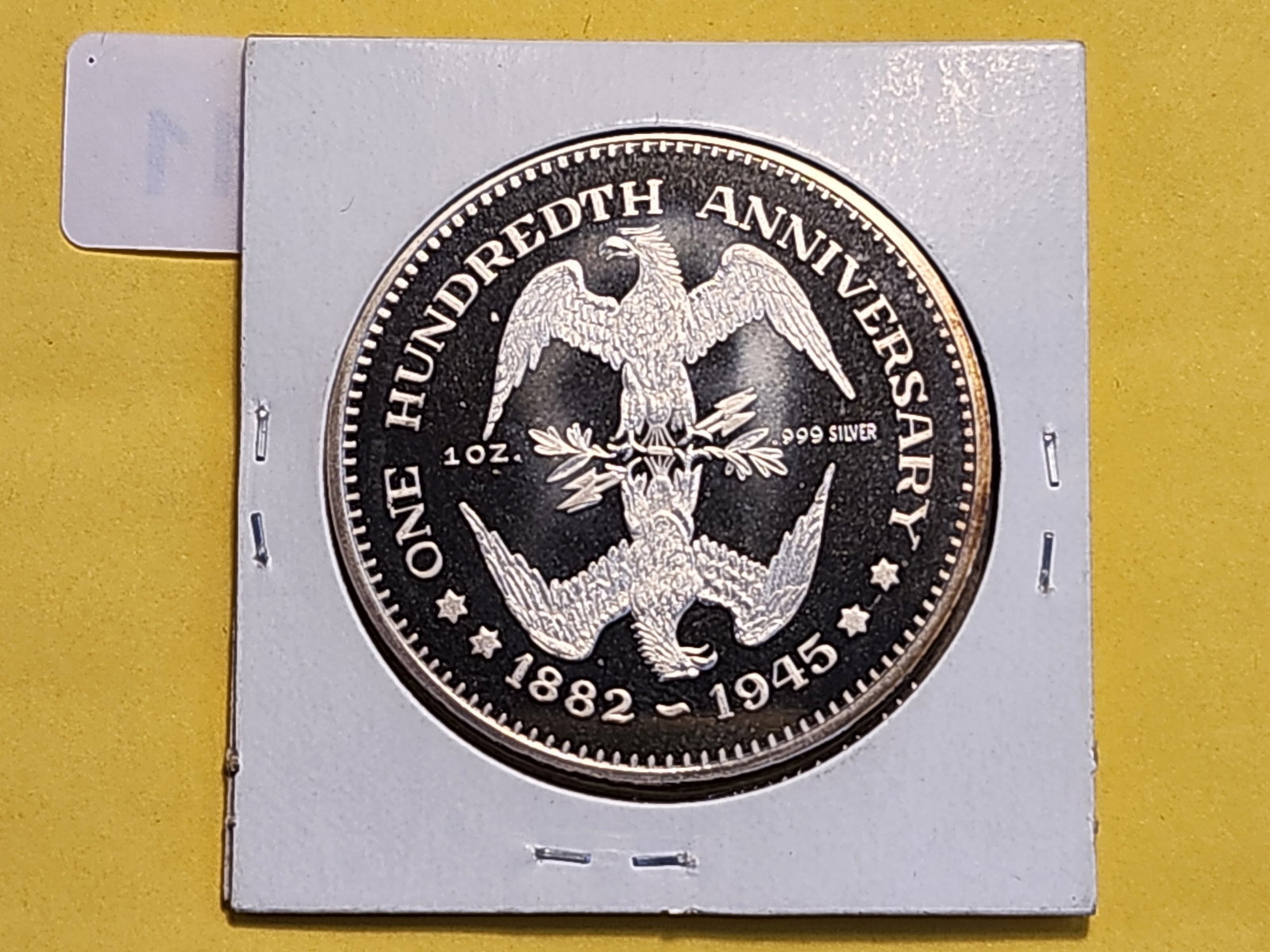 One Troy Ounce .999 Fine Silver Proof Art Round - 4