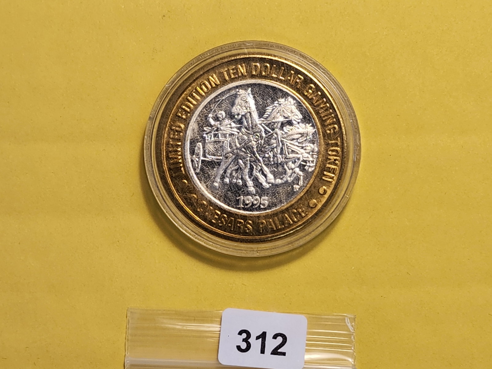 One Troy Ounce .999 Fine Silver Gaming Token - 3