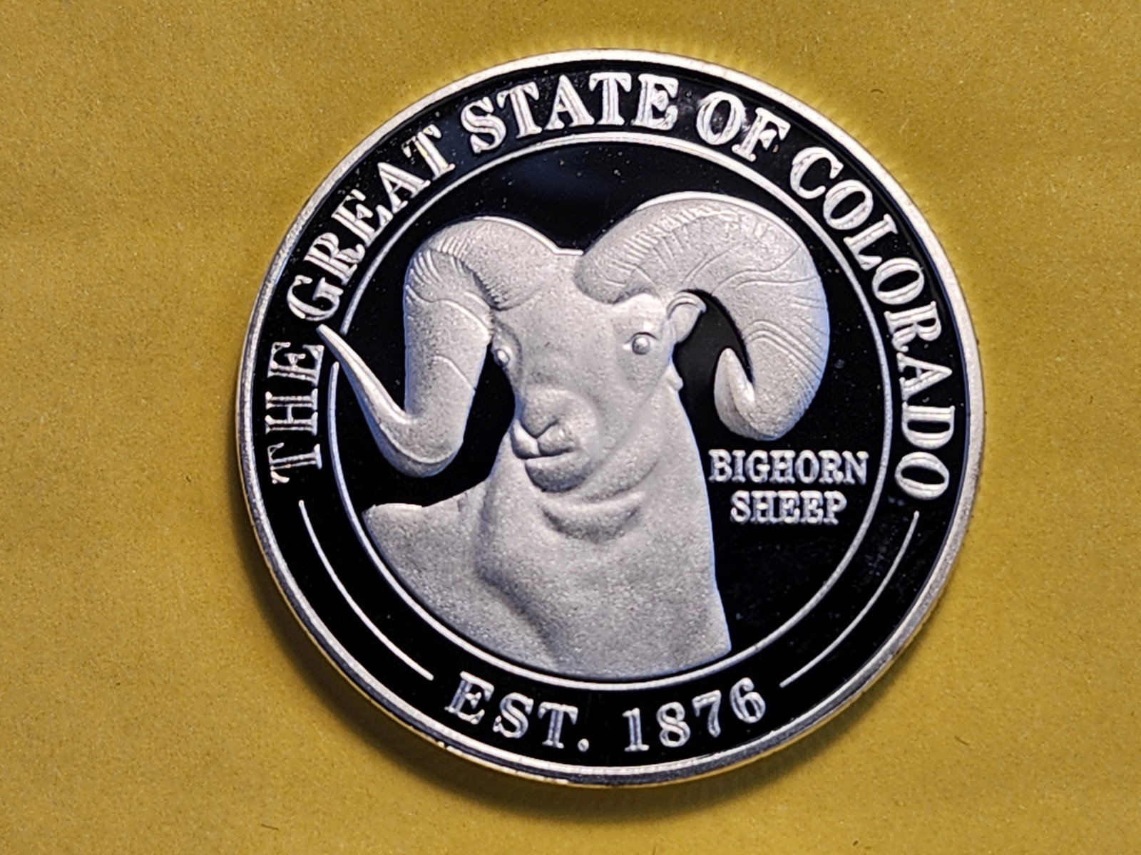 One Troy Ounce .999 Fine Silver Proof Art Round (1 of 4)