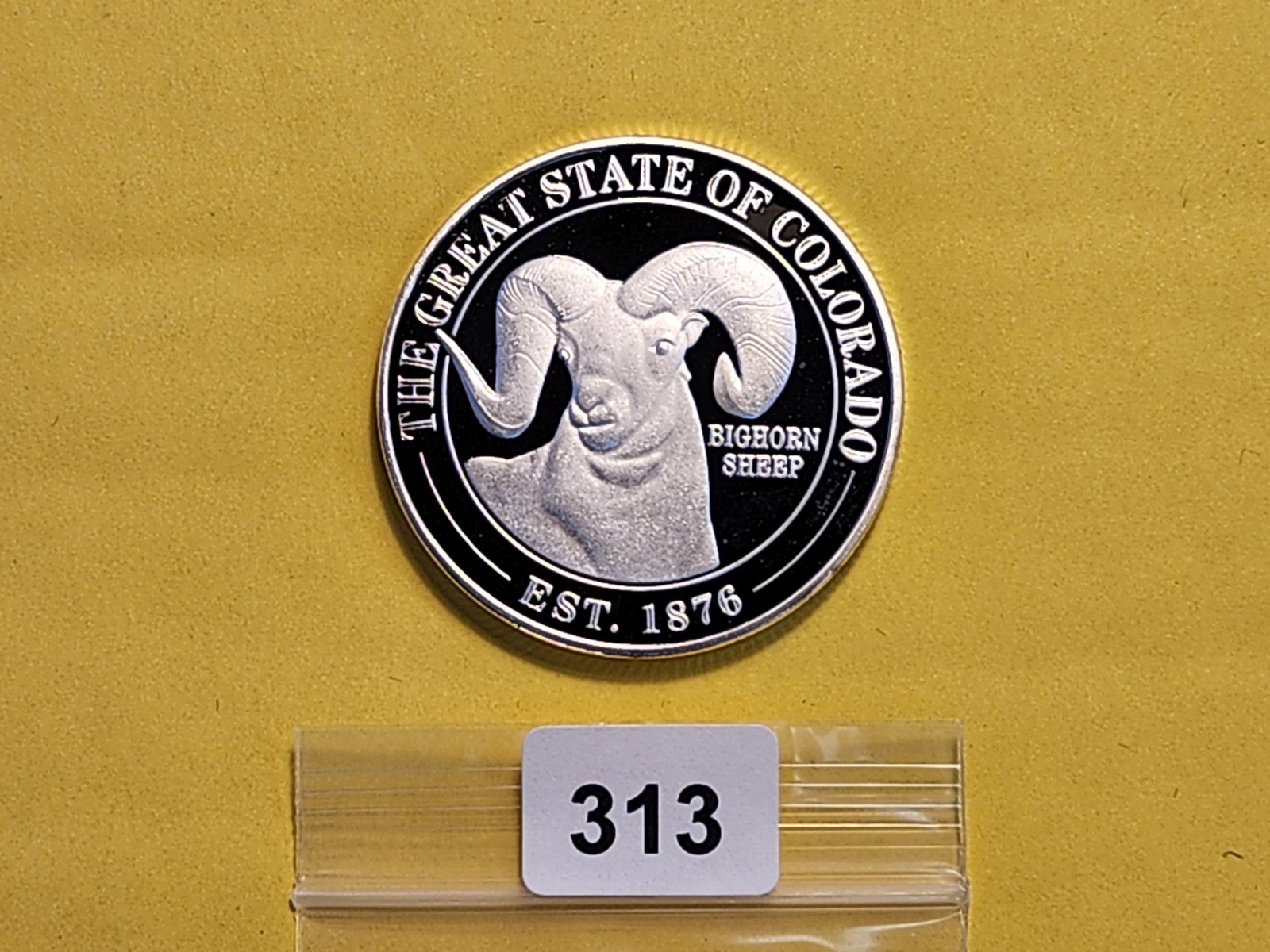 One Troy Ounce .999 Fine Silver Proof Art Round - 2