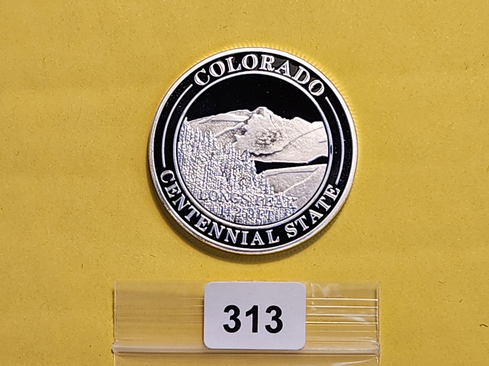 One Troy Ounce .999 Fine Silver Proof Art Round - 3
