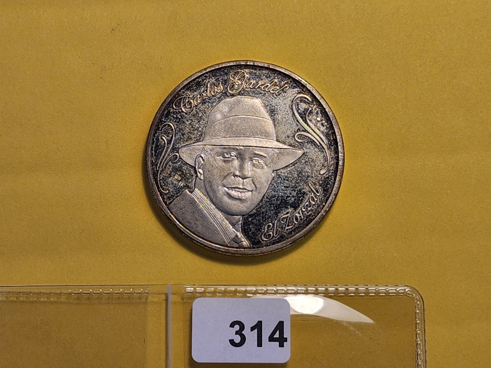 One Troy Ounce .999 Fine Silver Proof Art Round - 2