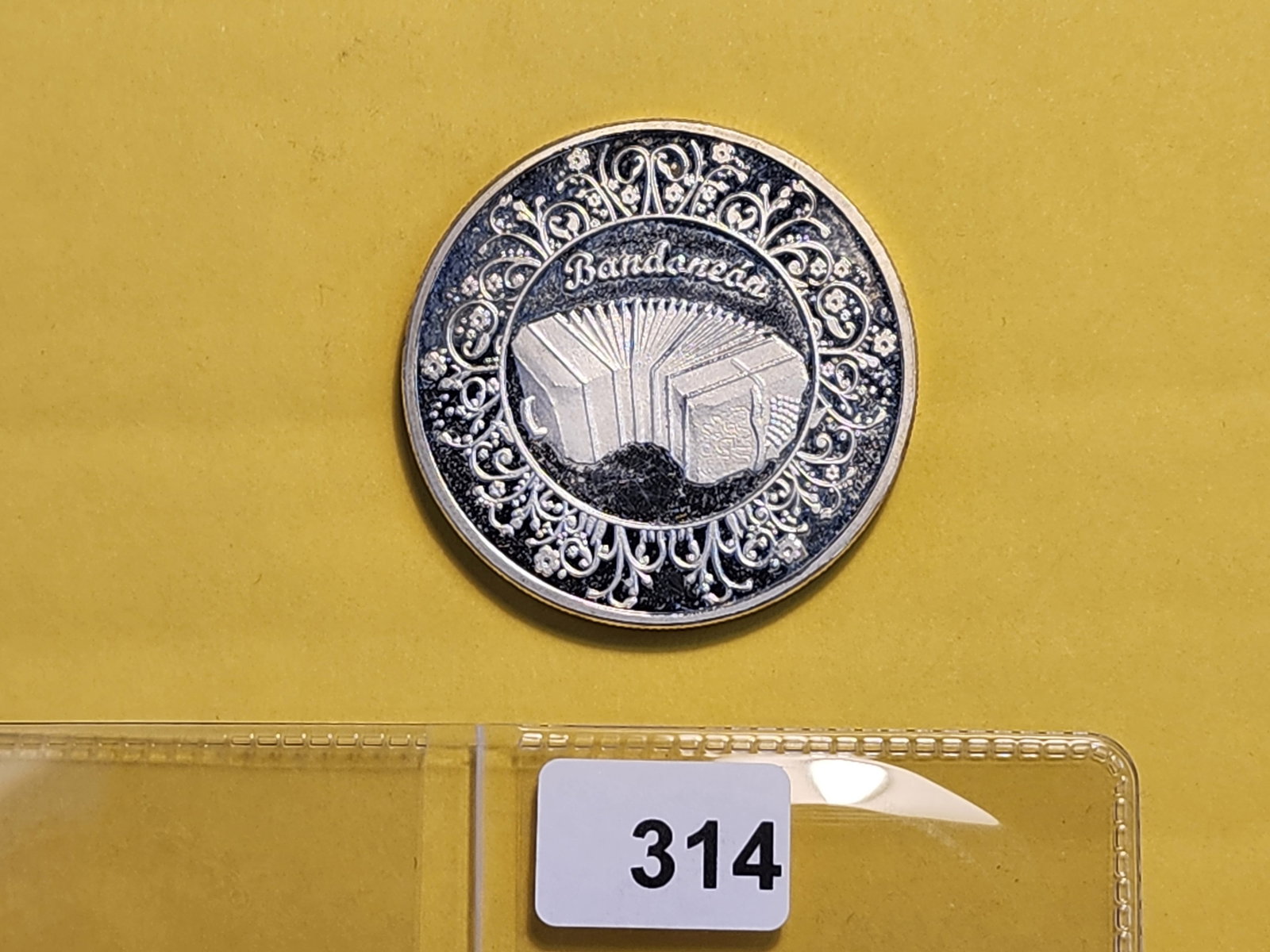 One Troy Ounce .999 Fine Silver Proof Art Round - 3