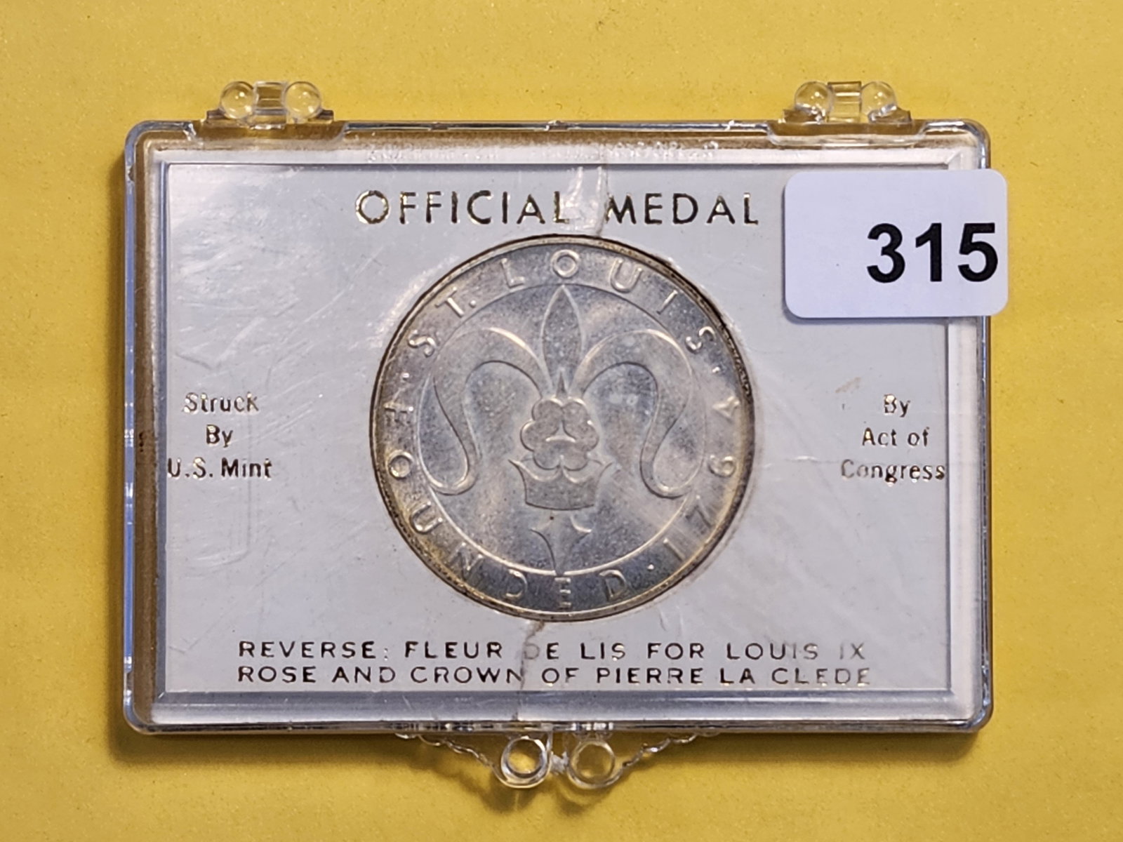 Commemorative Silver Medal - 2
