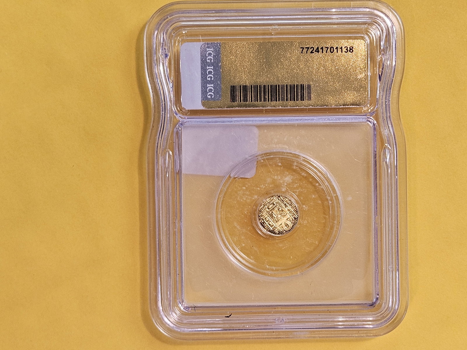 GOLD! Perfect! ICG Egyptian King Tut in Mint State 70 - 3