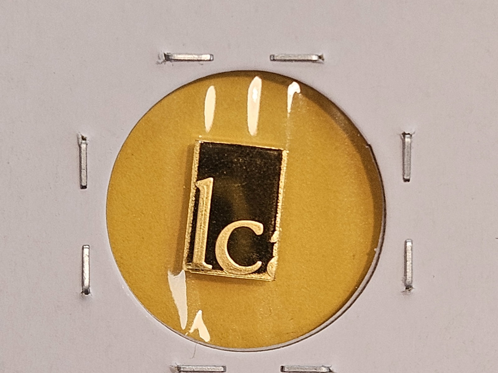 GOLD! Valcambi Suisse One Gram .9999 fine gold bar - 2