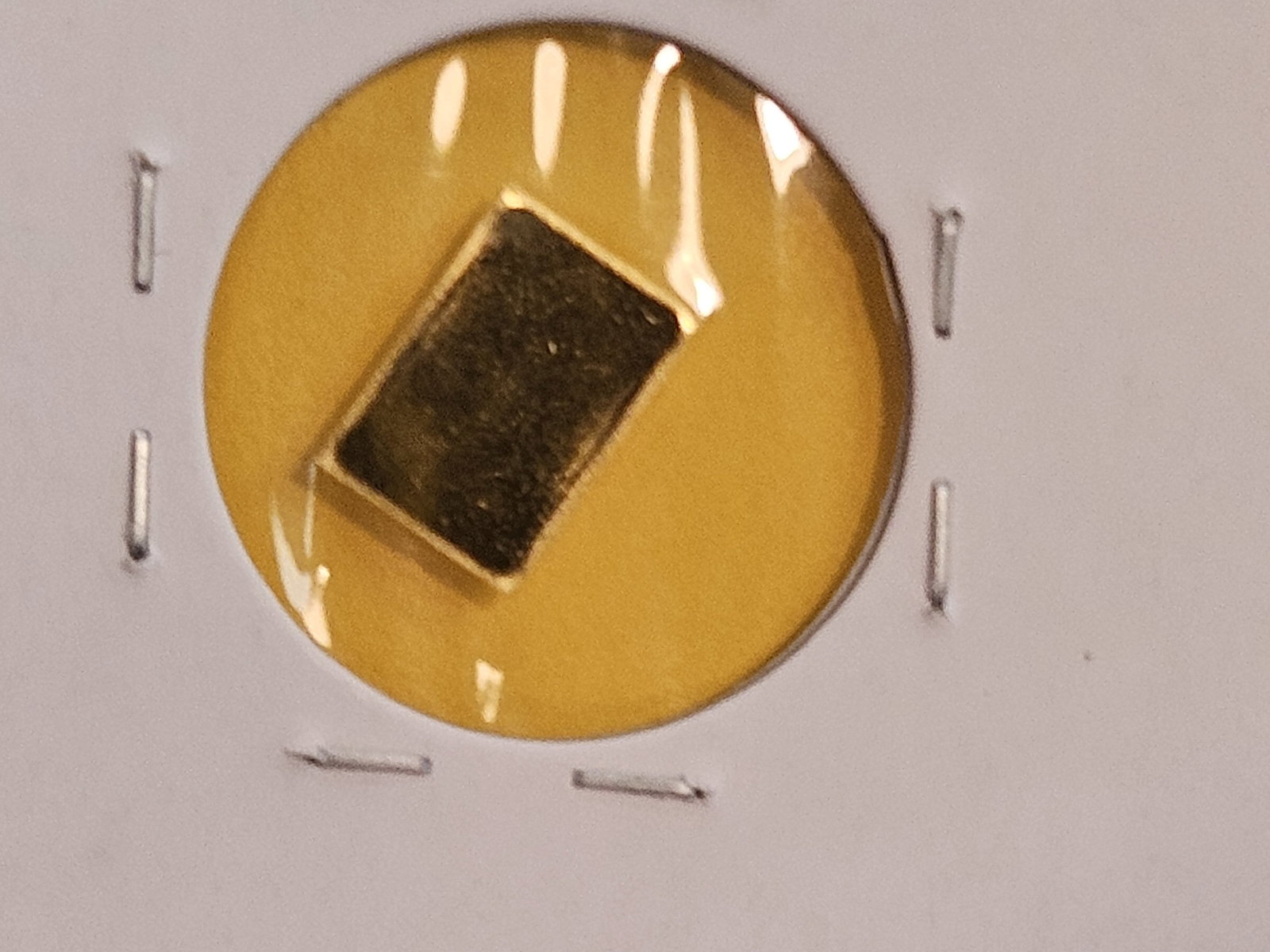 GOLD! Valcambi Suisse One Gram .9999 fine gold bar - 2