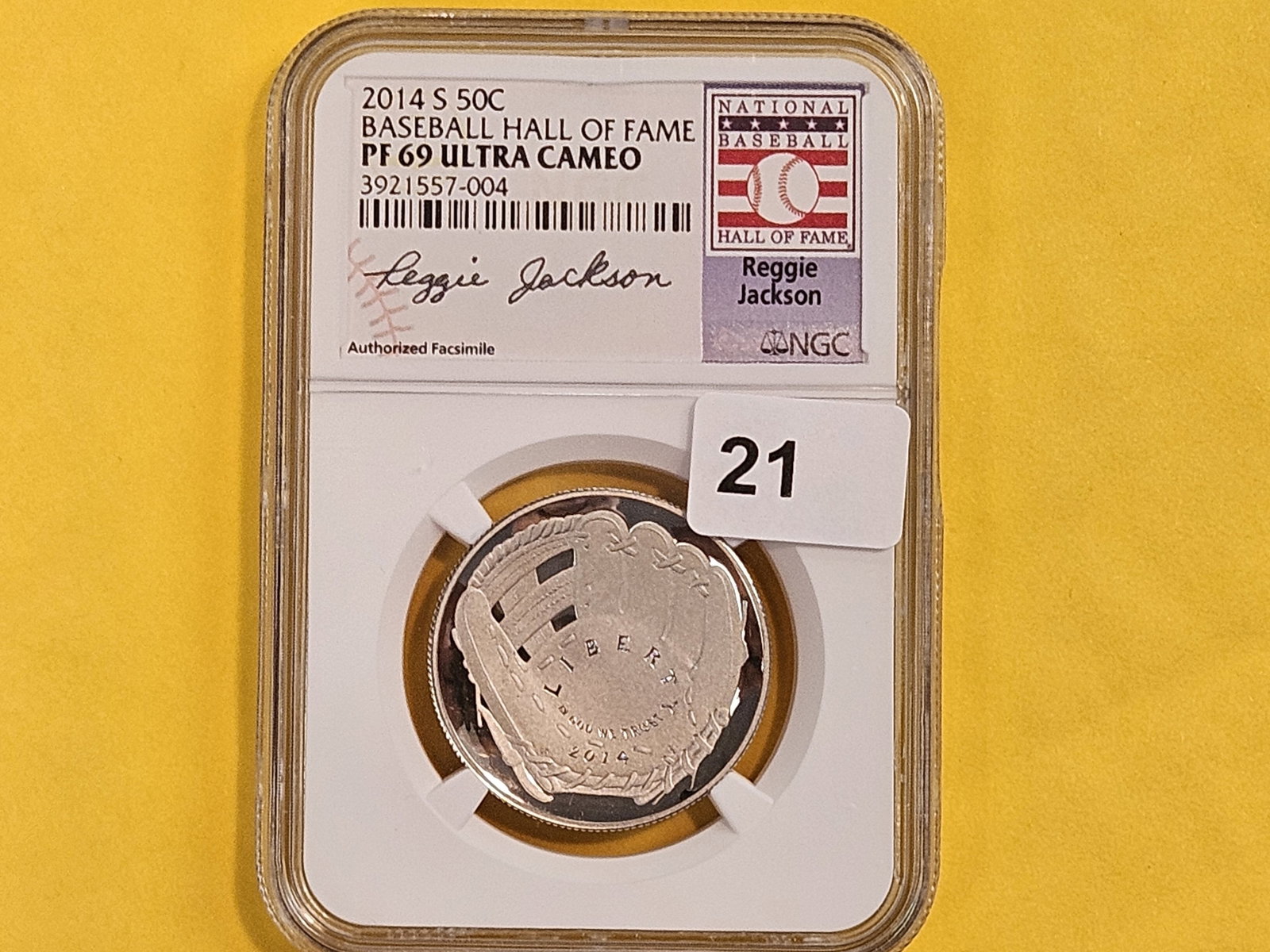 NGC 2014-S Commemorative Half Dollar in Proof 69 Ultra Cameo - 2