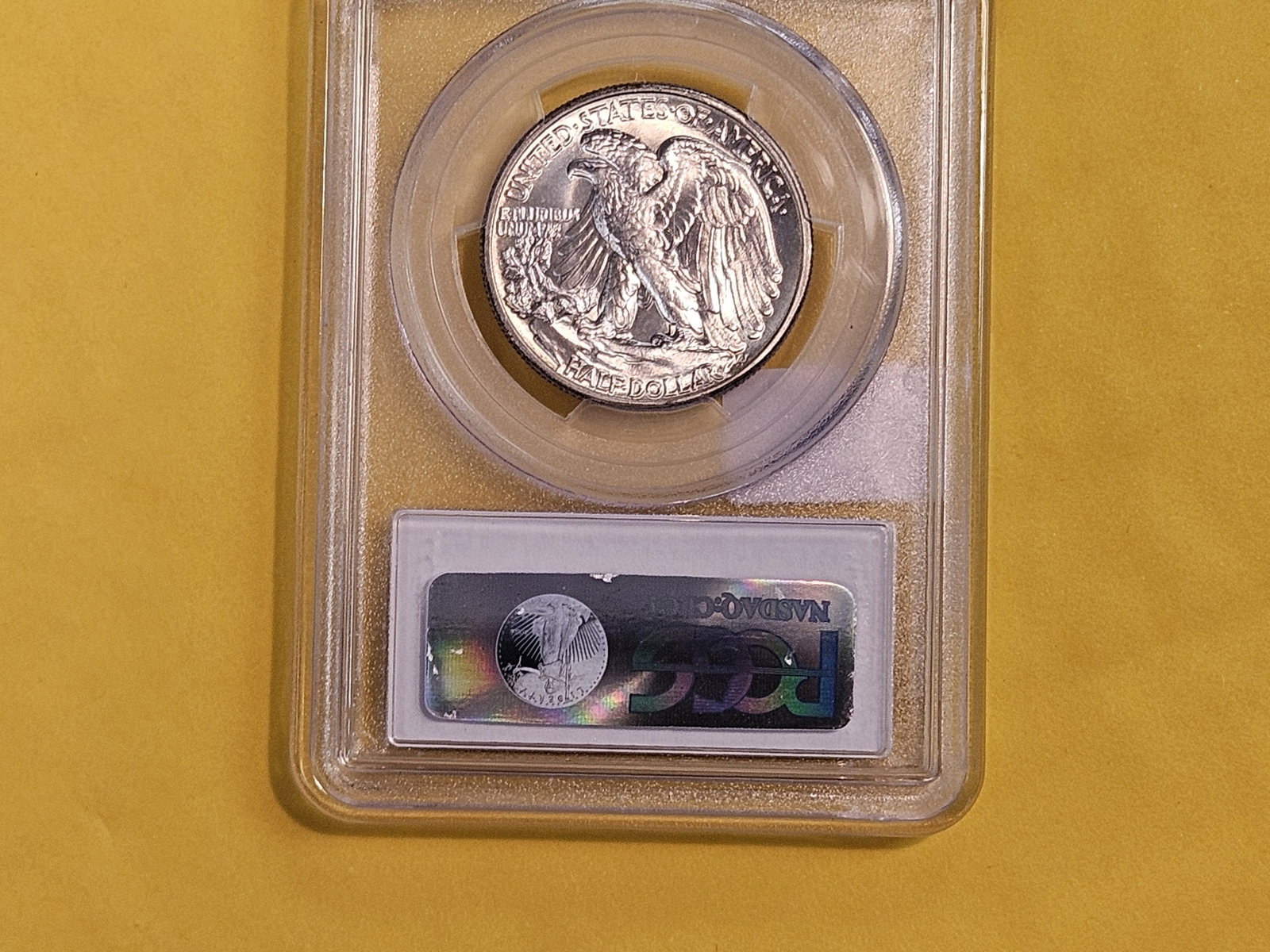 GEM! PCGS 1943 Walking Liberty Half Dollar in Mint State 66 - 3