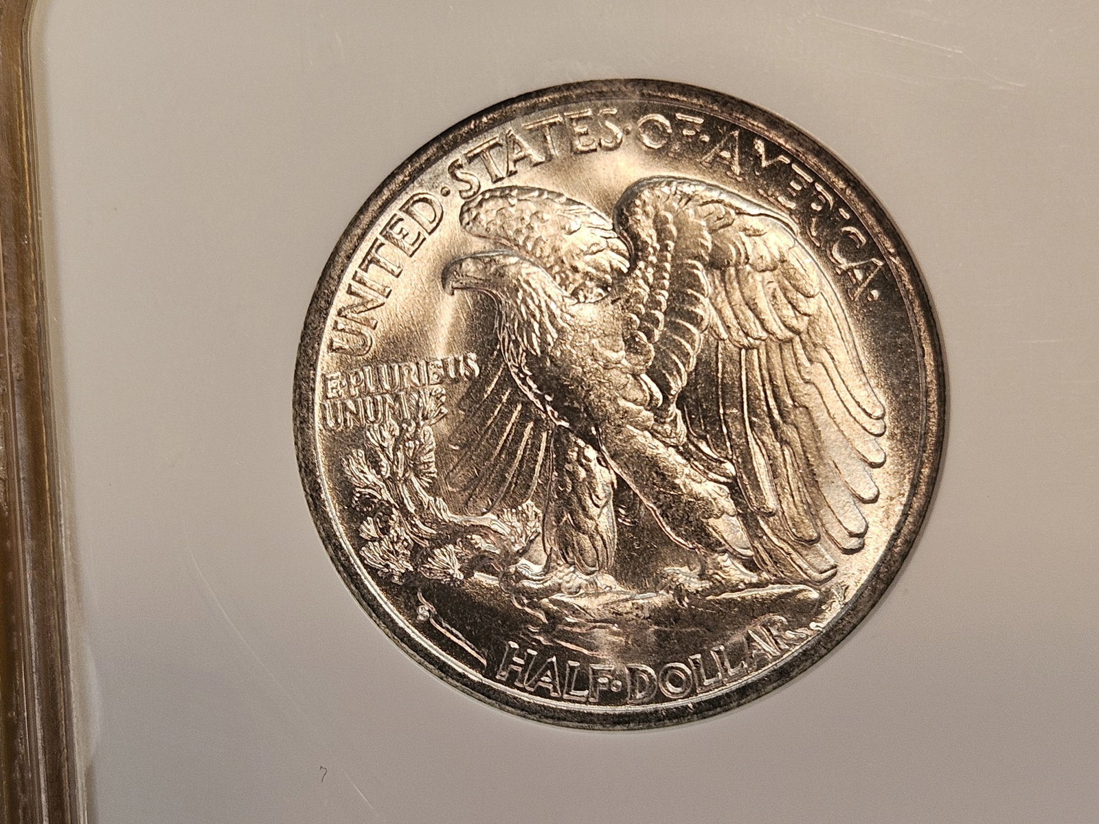 NGC 1945-S Walking Liberty Half Dollar in Mint State 64 - 4