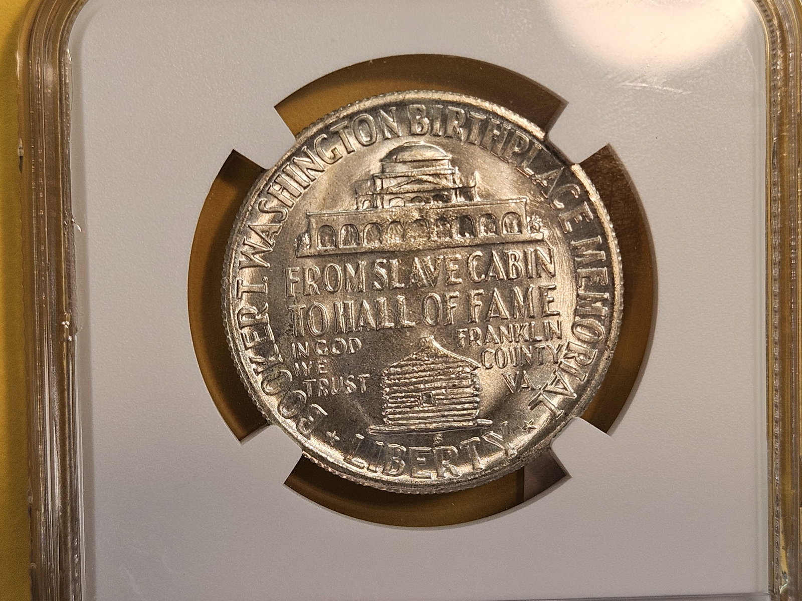 GEM! NGC 1950-S Commemorative silver Half Dollar in Mint State 66 - 4