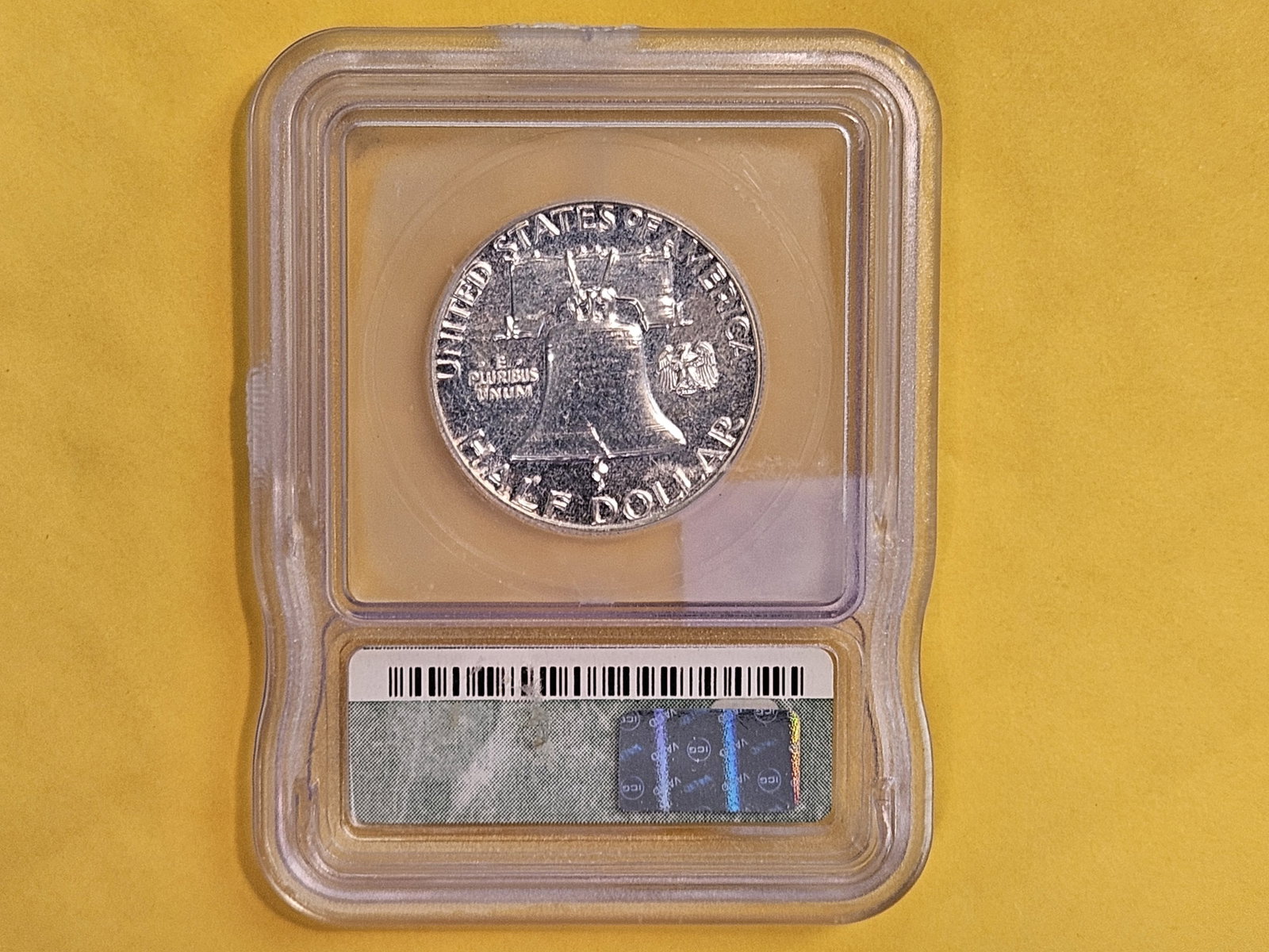 ICG 1961 Franklin Half Dollar in Proof 61 - 3