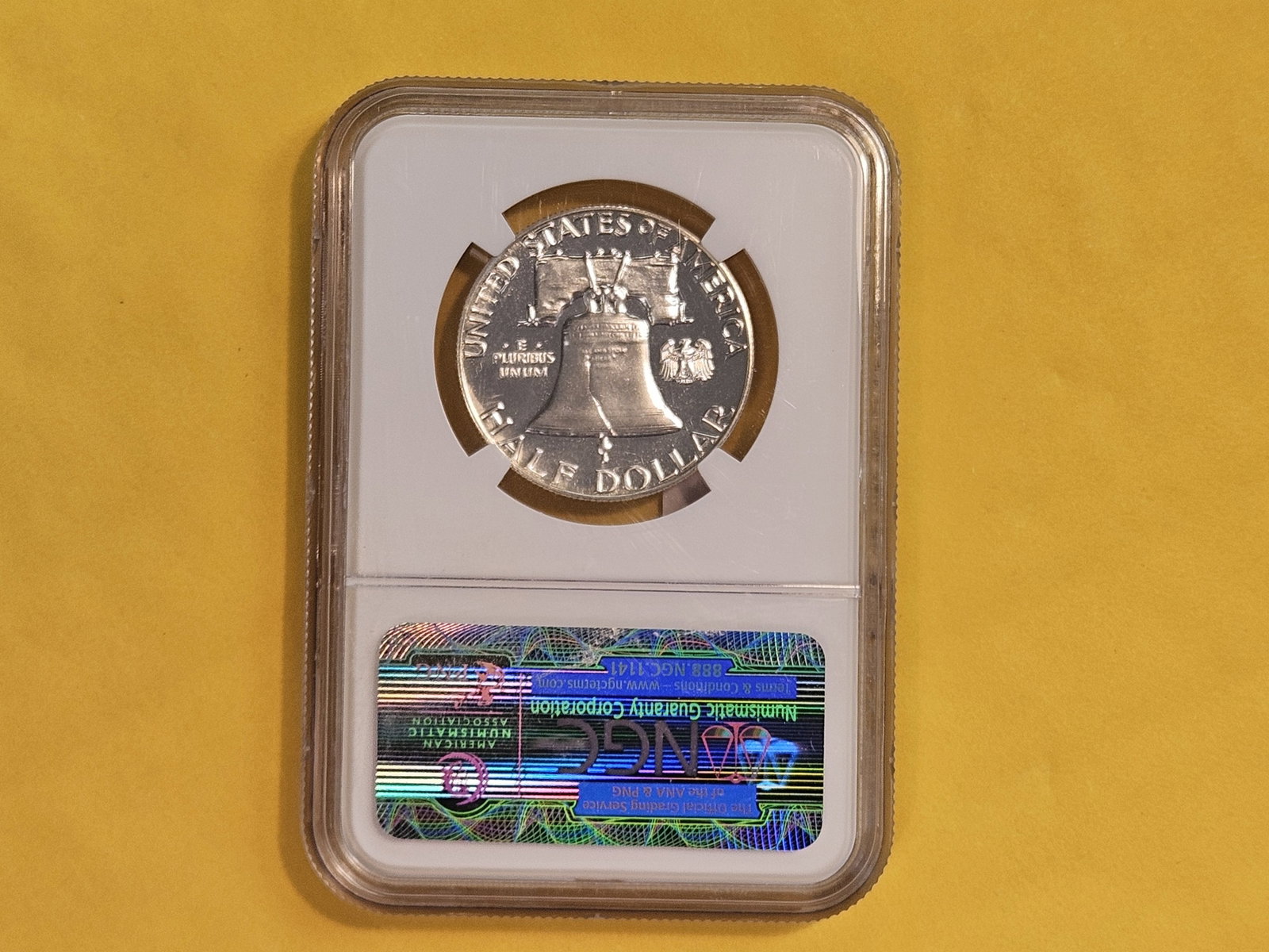 Superb GEM! NGC 1963 Franklin silver Half Dollar in Proof 67 - 3
