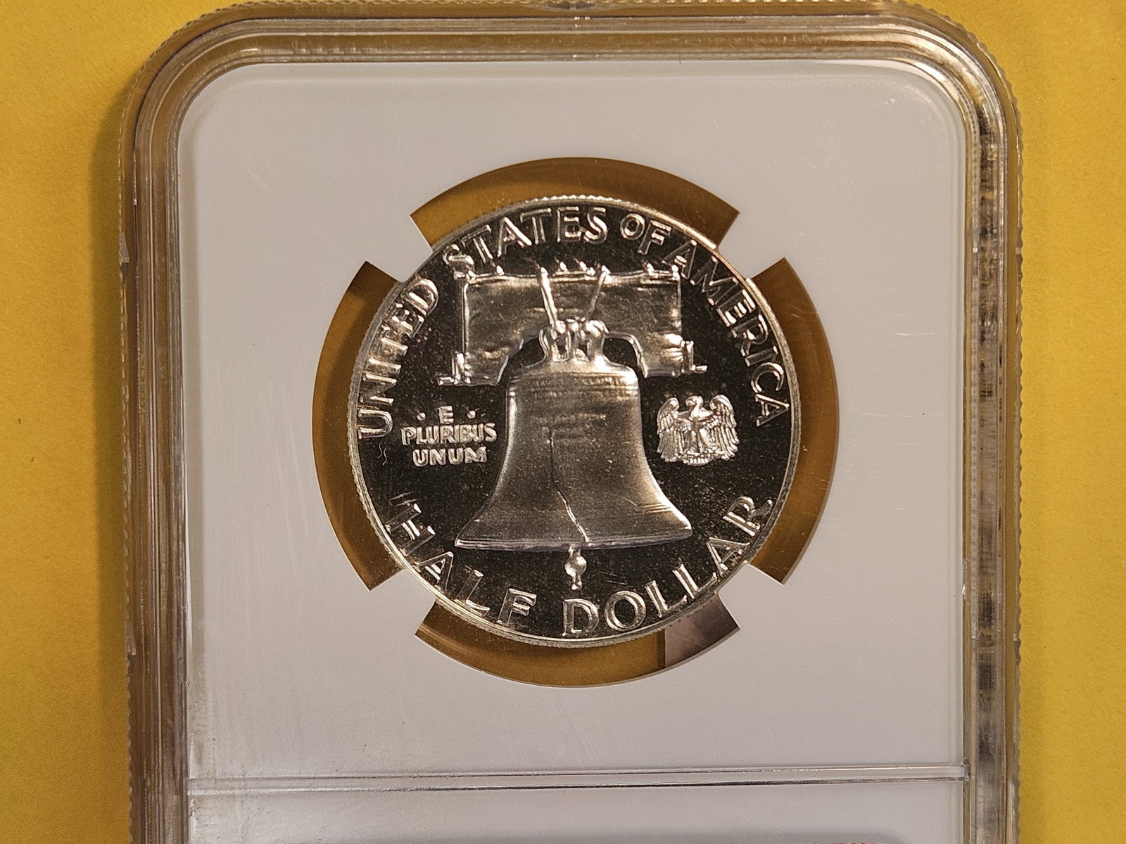 Superb GEM! NGC 1963 Franklin silver Half Dollar in Proof 67 - 4