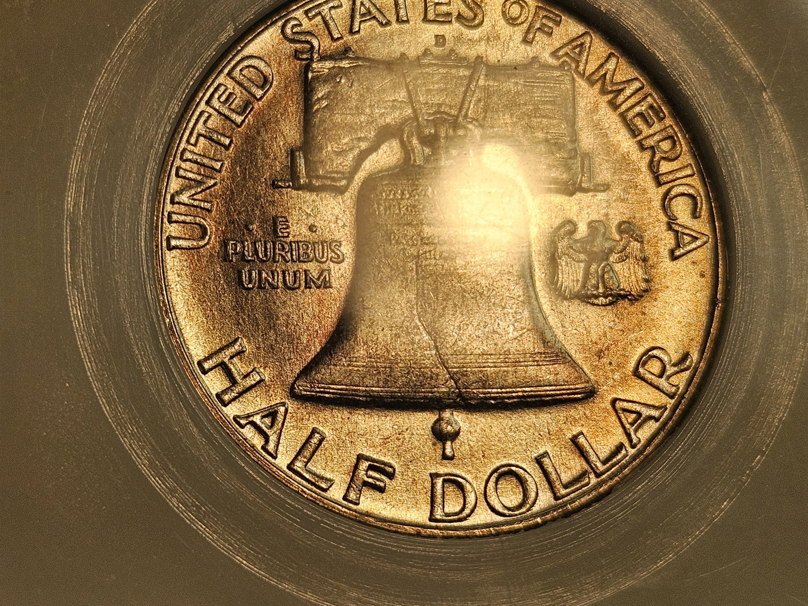 PCI 1961-D Franklin silver Half Dollar in Mint State 60 - 6
