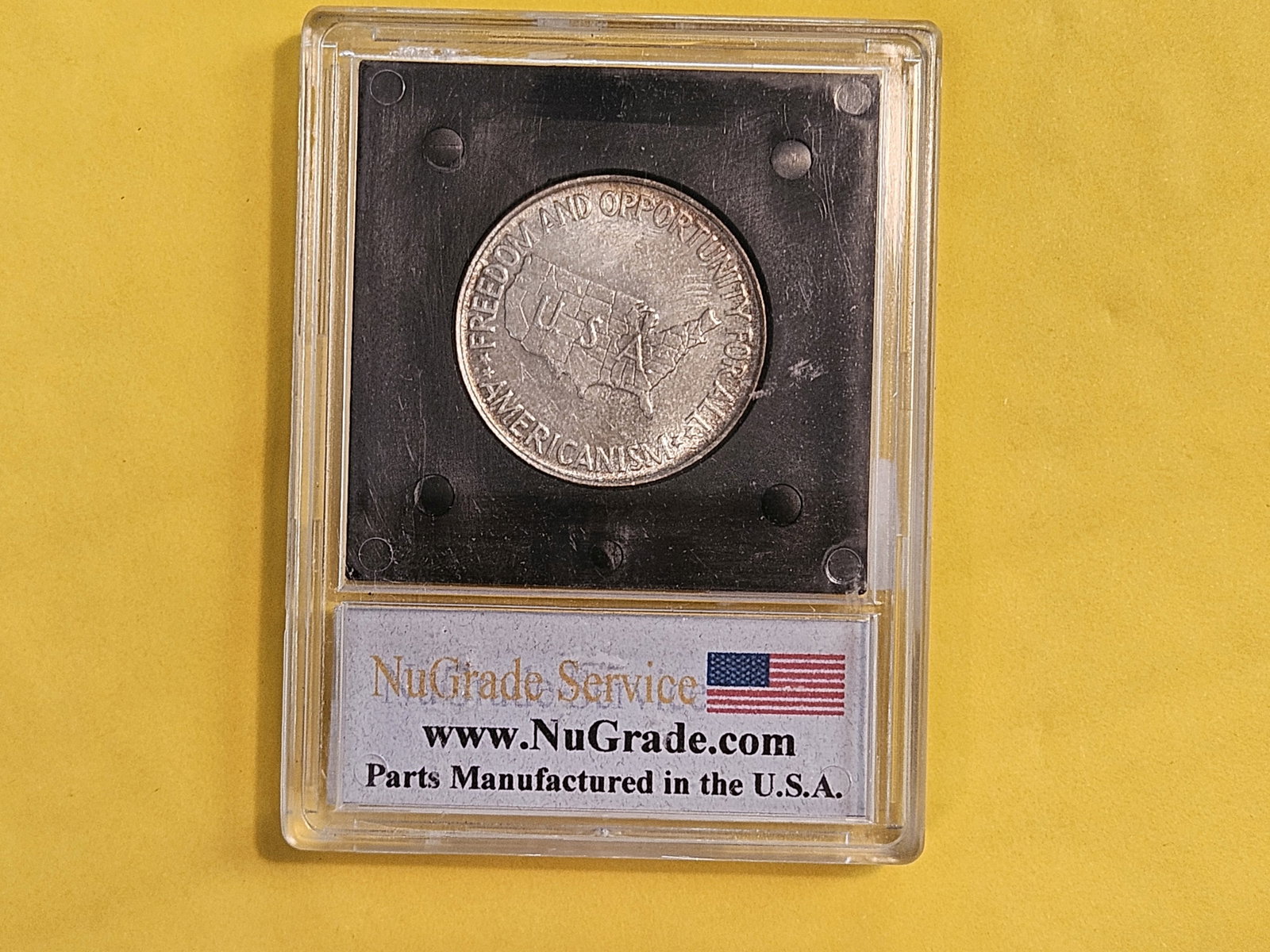 NuGrade 1952 Commemorative Half Dollar in About Uncirculated - 58 - 3
