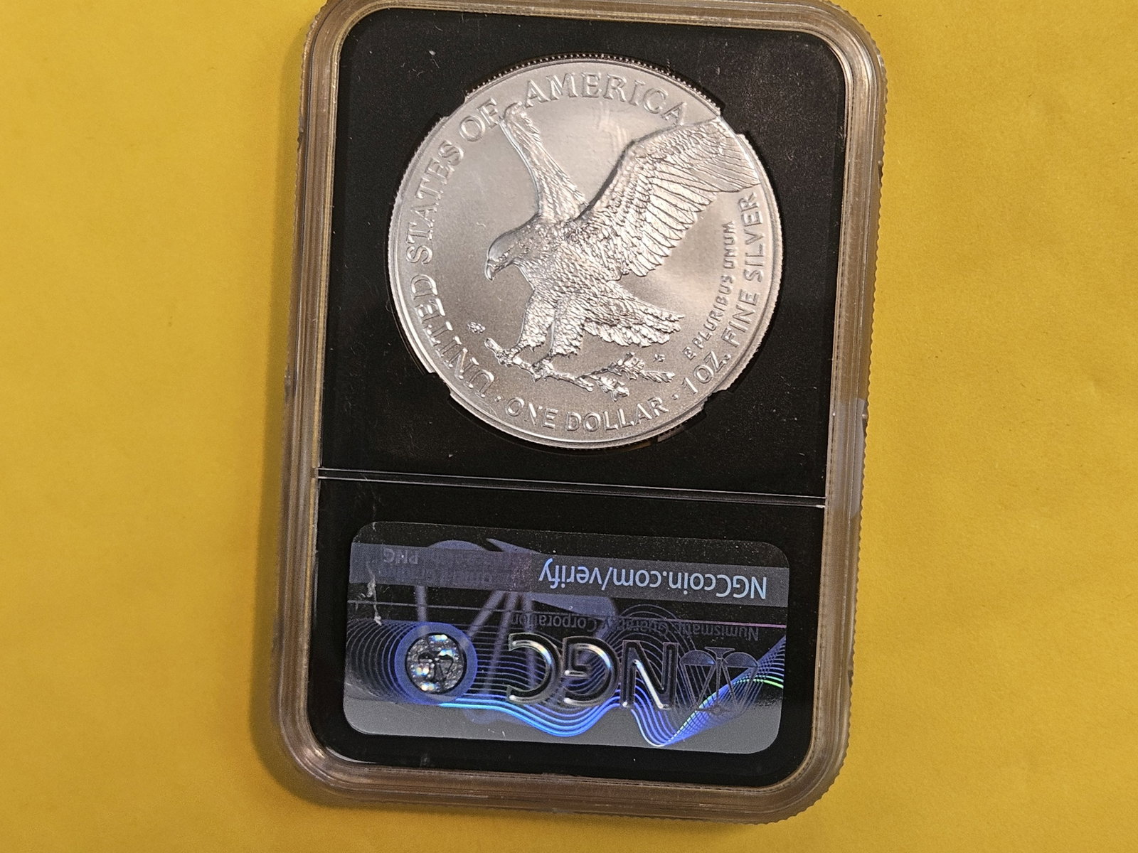 PERFECT! NGC 2022 American Silver Eagle in Mint State 70 - 2