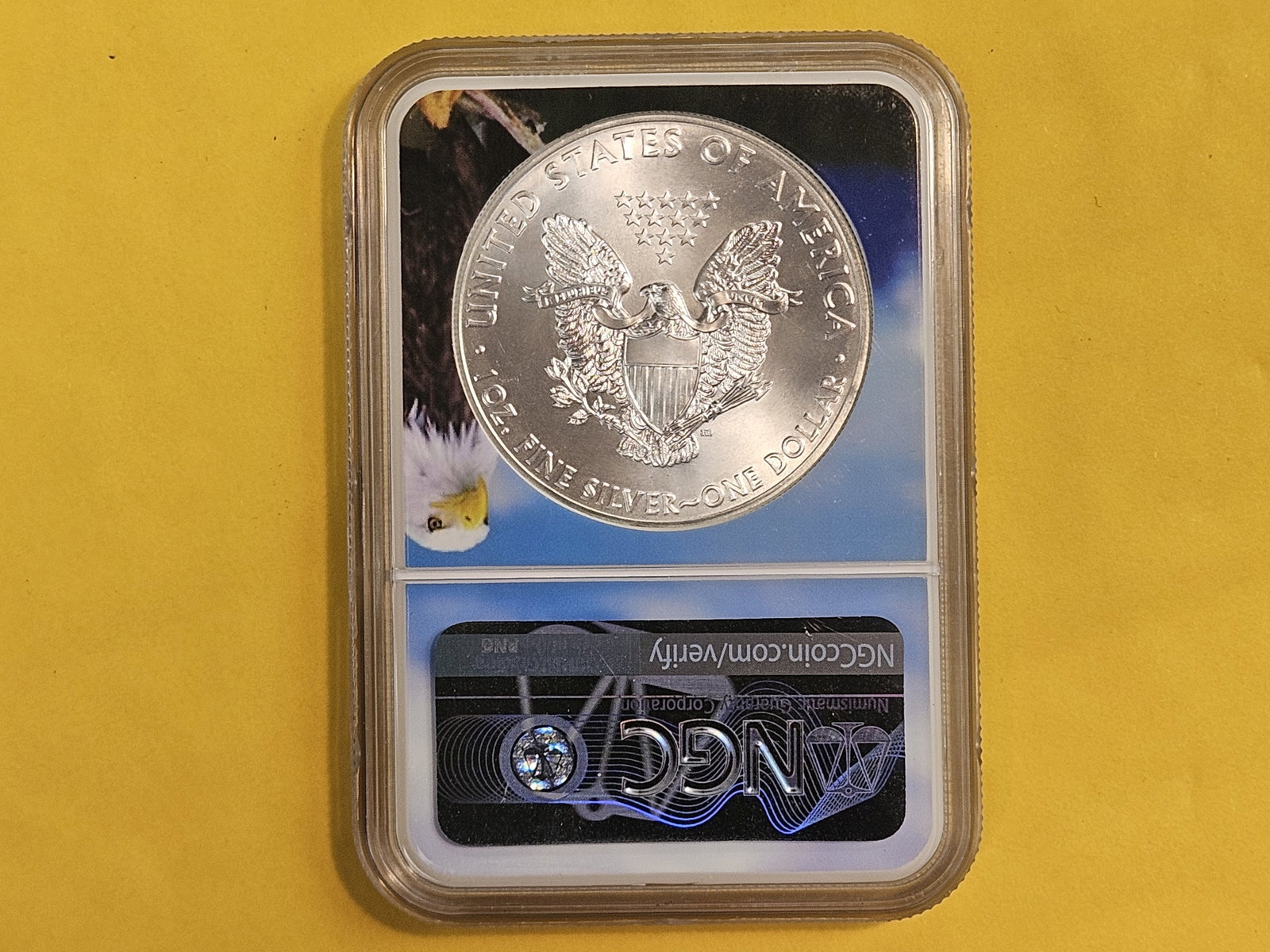 PERFECT! NGC 2014 American Silver Eagle in Mint State 70 - 2