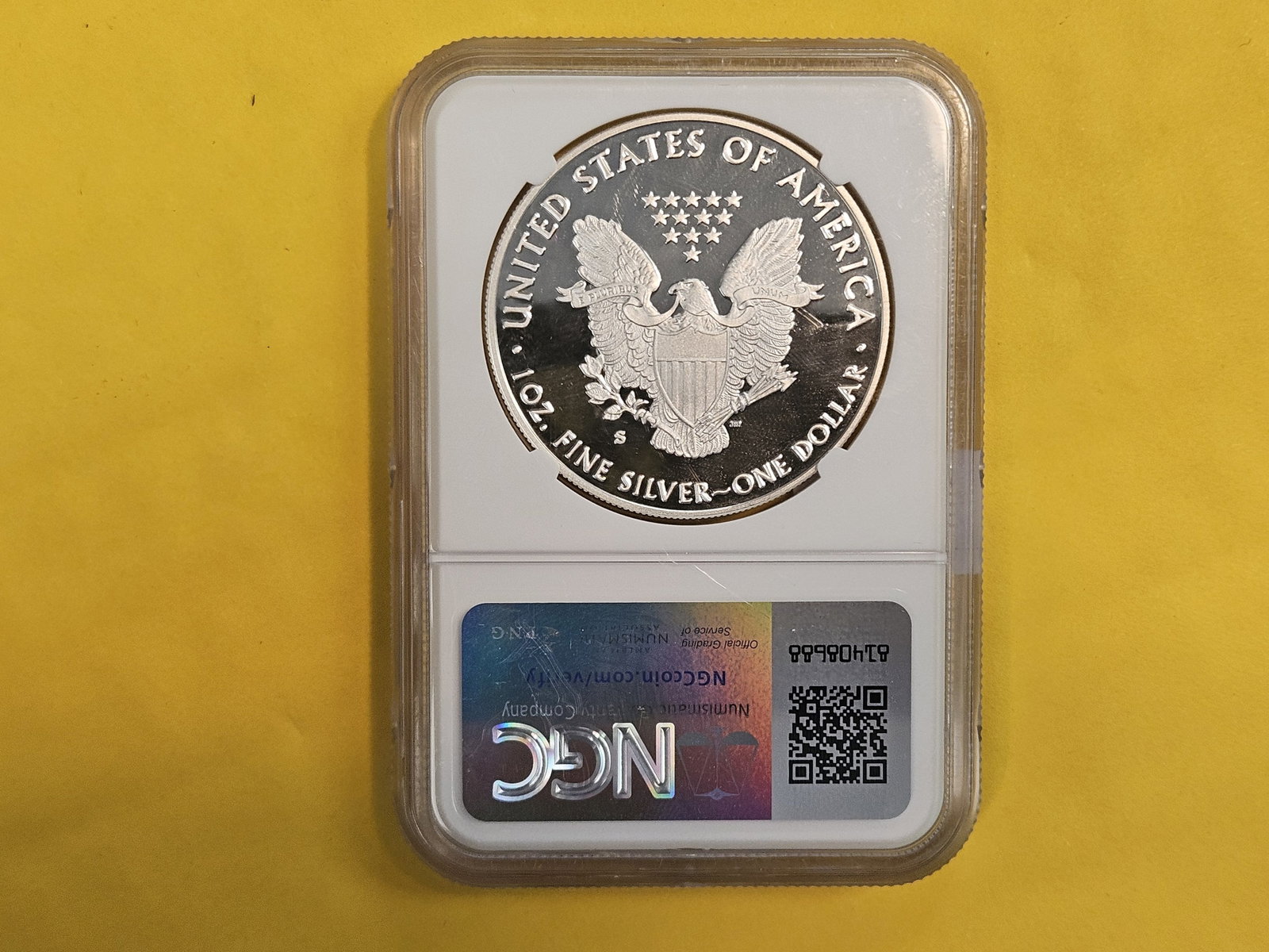 PERFECT! NGC 2019-S American Silver Eagle in Proof 70 Ultra Cameo - 2