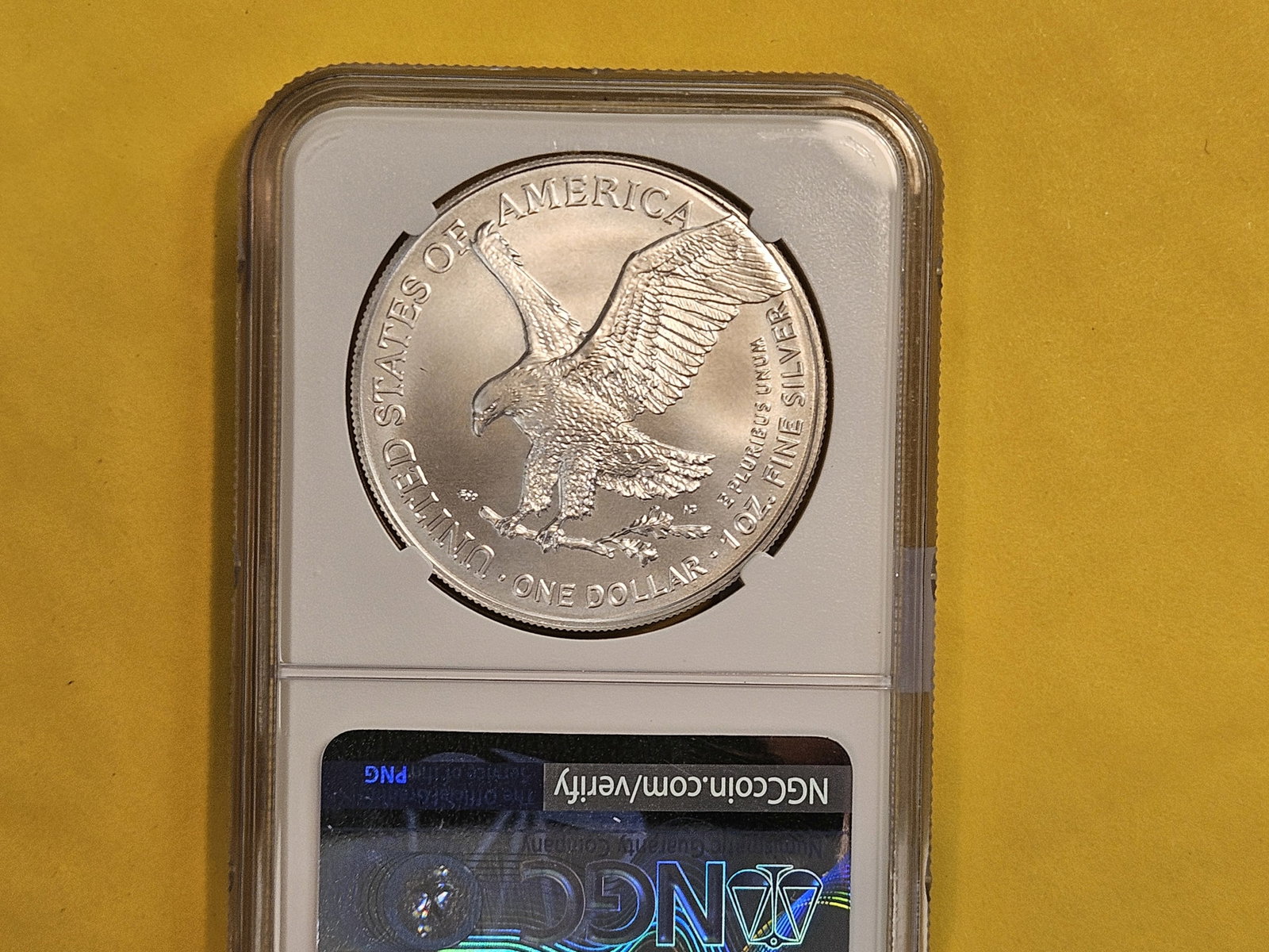 NGC 2026 American Silver Eagle in Mint State 69 - 2