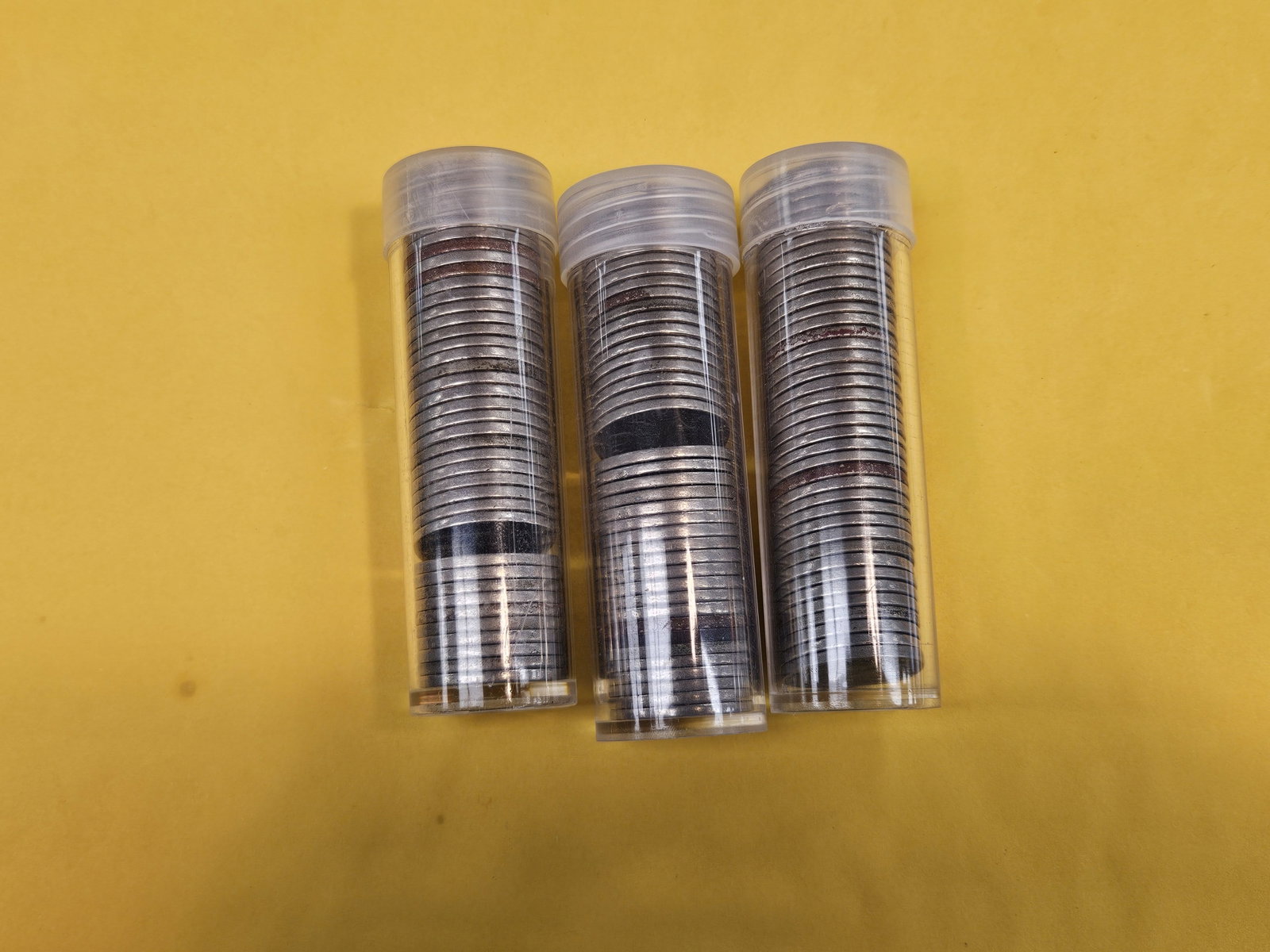 THree rolls of Buffalo Nickels - 2